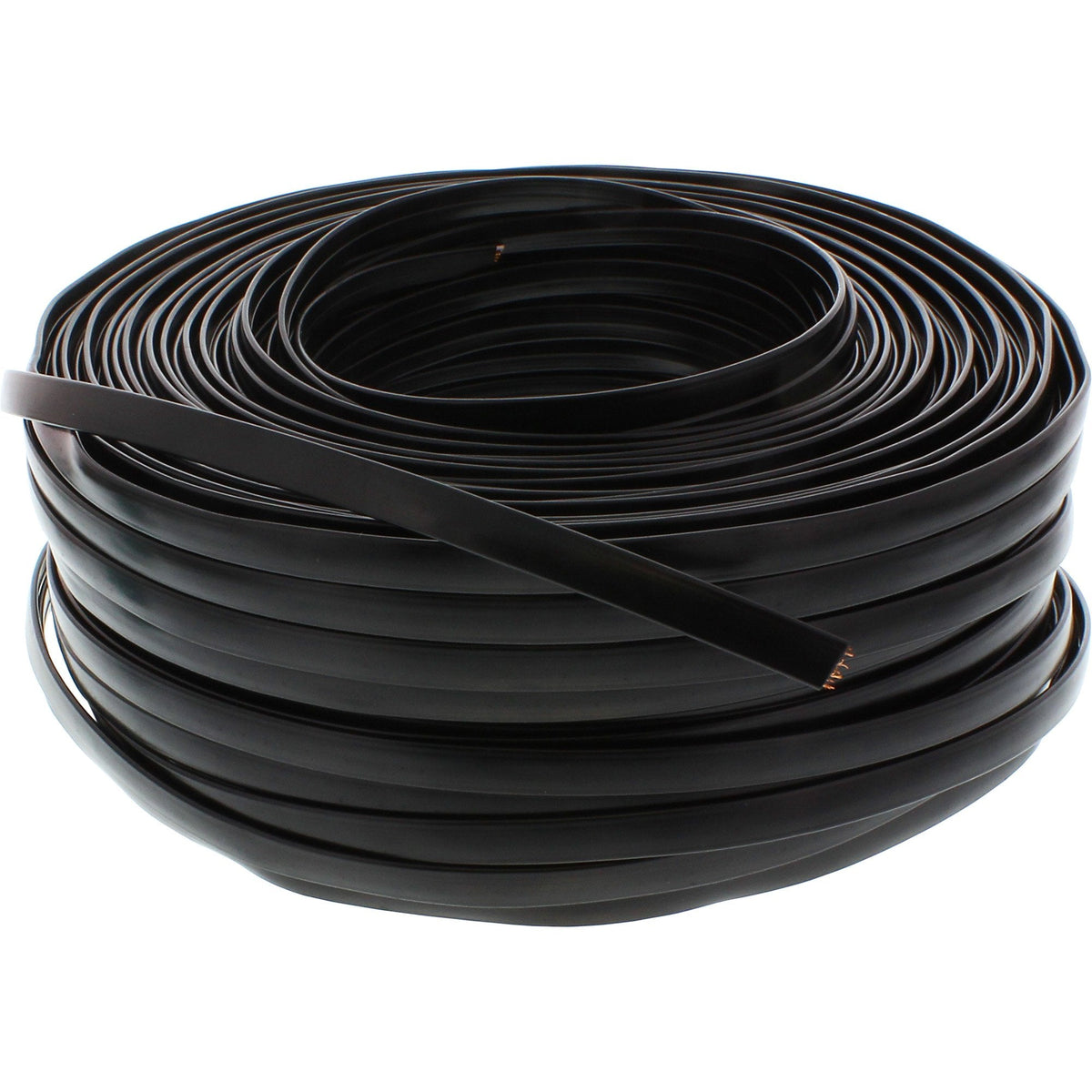 Cable Modular Inline Cable Plano De 8 Hilos 100m Negro