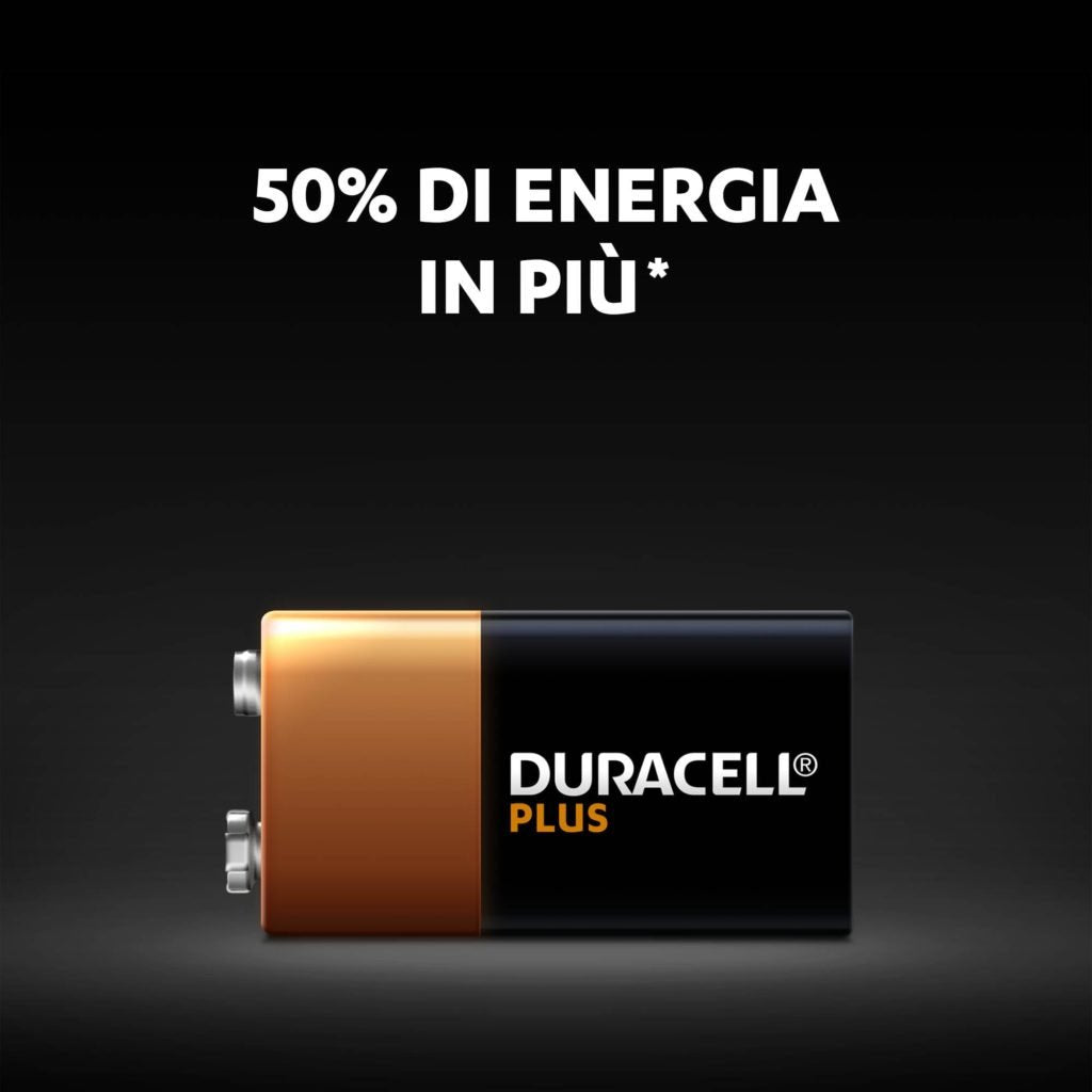 Duracell Pilas Plus Power 6lr61 Alcalinas 9v Pack-1