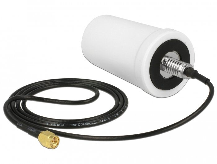 Delock Lte Antenne Sma Stecker 1.7 - 2.0 Dbi Ula100 1m Omnidirektional Starr Outdoor Weiss