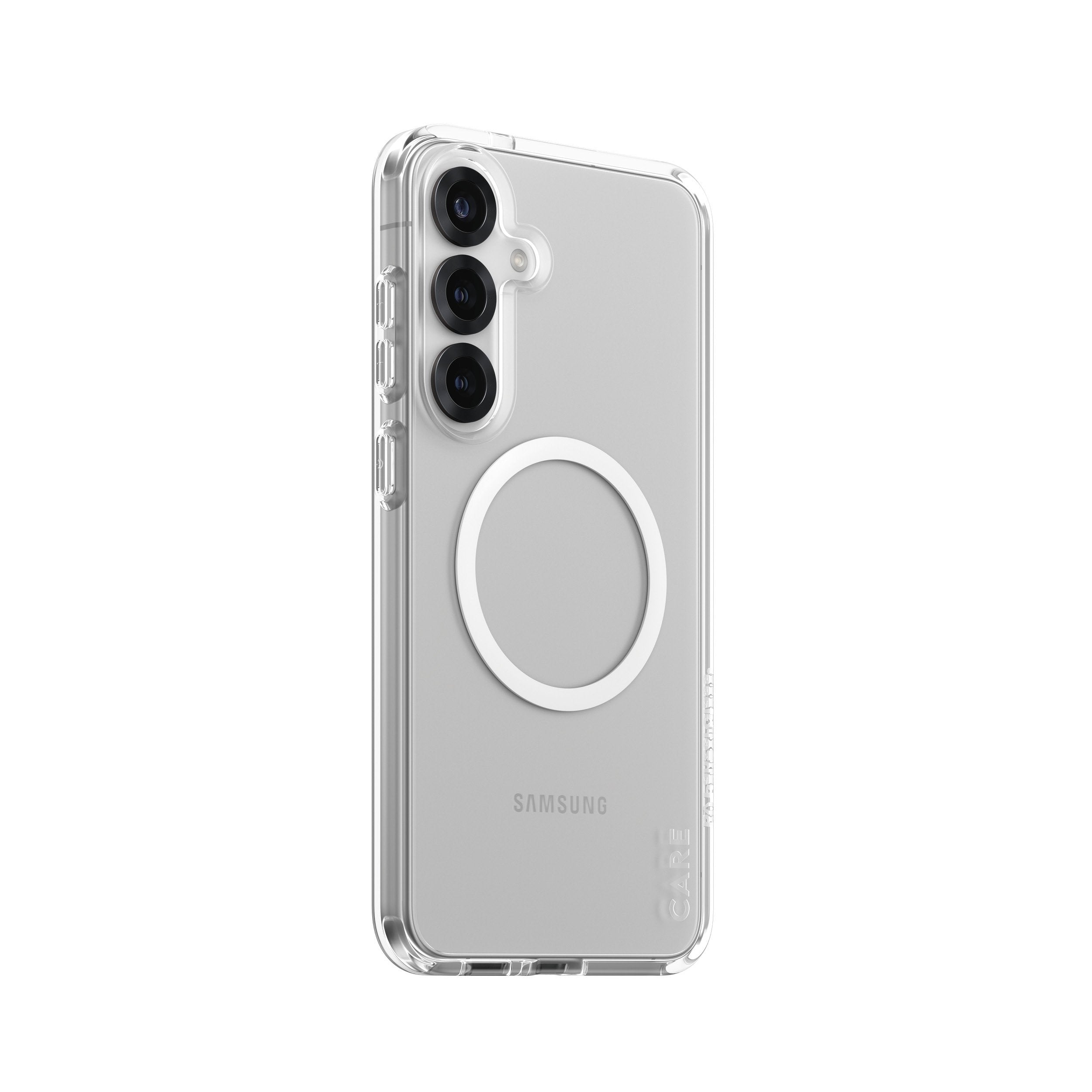 EAN 5715685017001 - PanzerGlass CARE™ by ® Urban Combat Case Transparent w. White Qi Compatible Samsung Galaxy S25+ funda par imagen 1