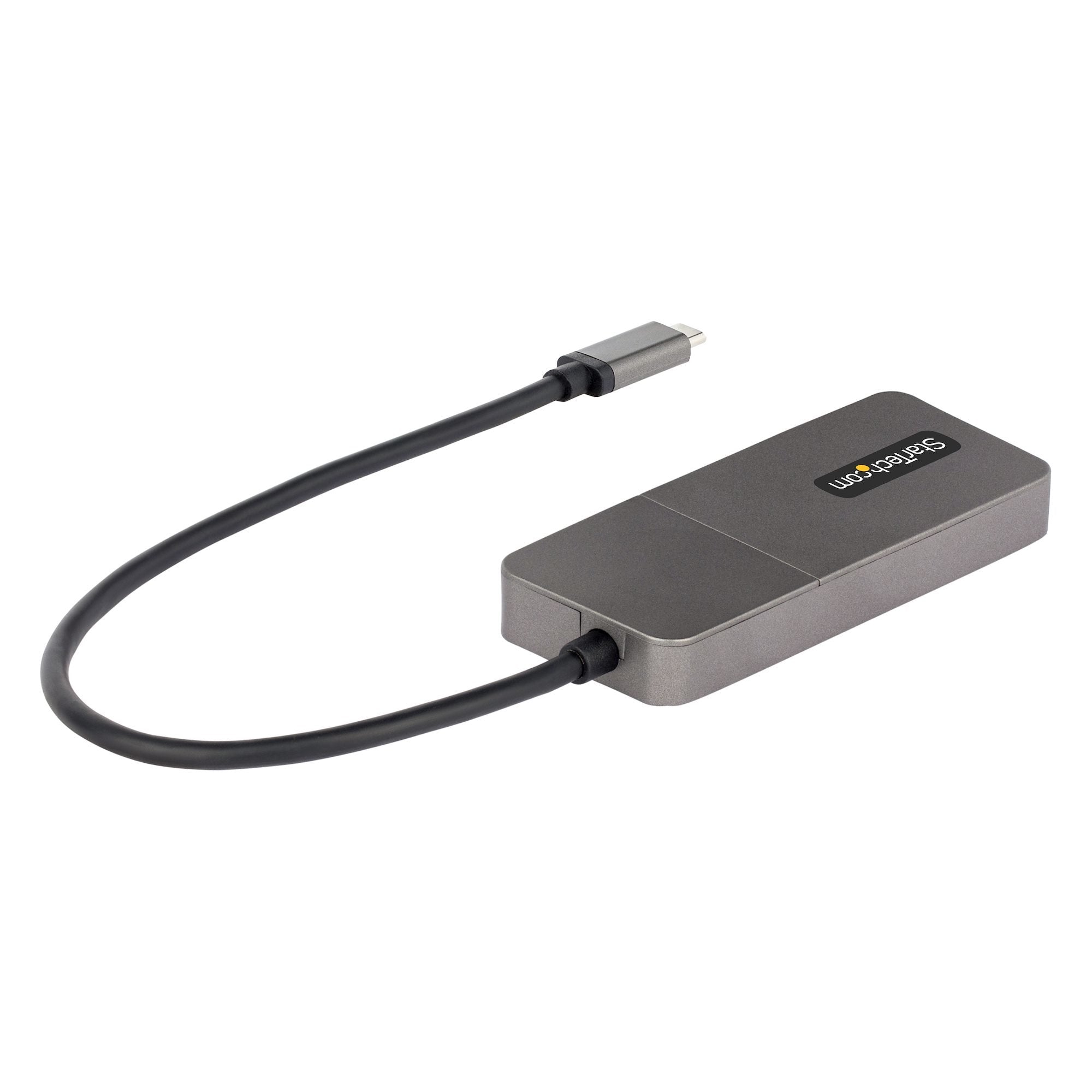 Startech Hub Mst Usb-C A 3 Puertos Hdmi - Adaptador Usb Tipo C A Hdmi Triple Hasta 4k 60hz Dp 1.4 De Modo Alt Dsc Hdr
