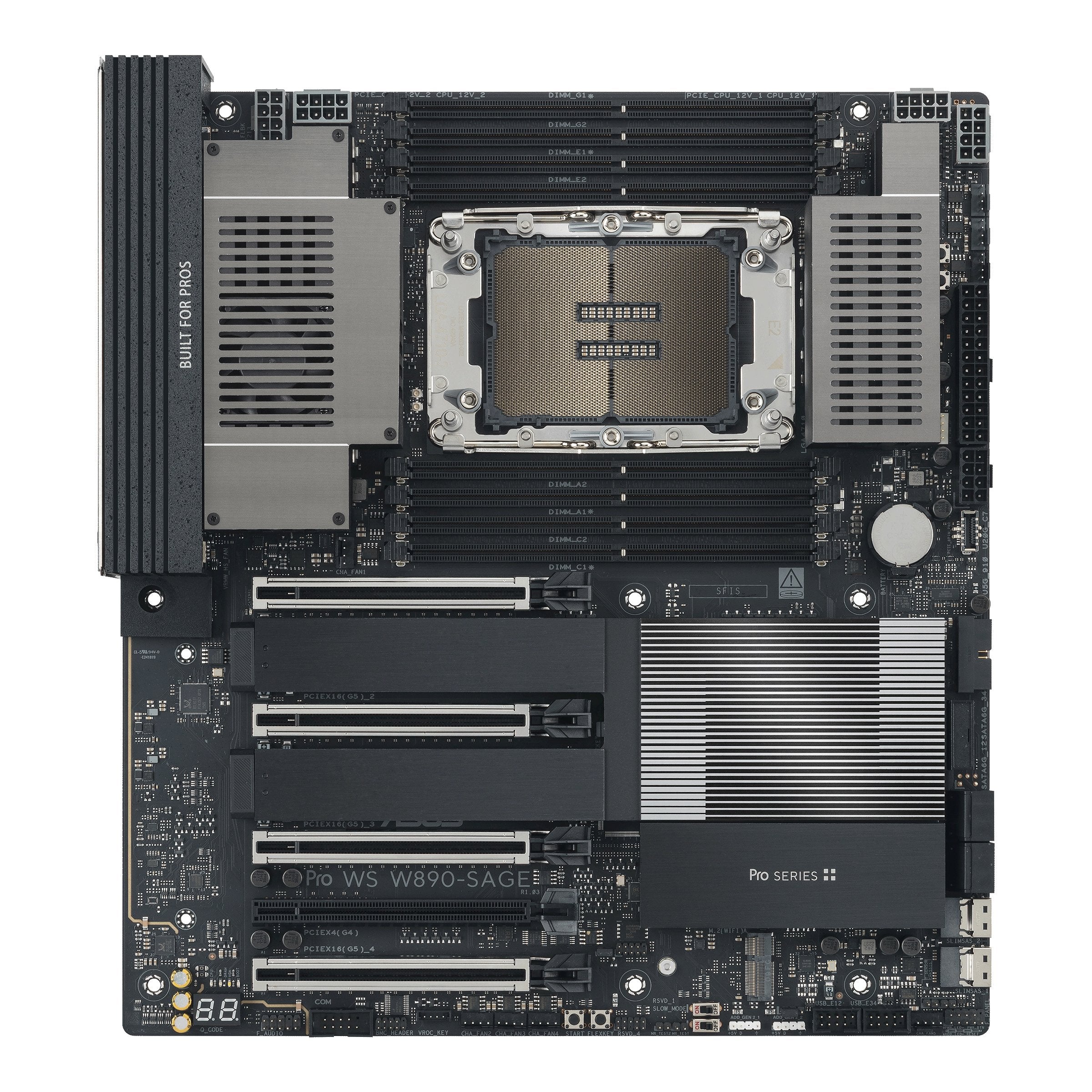 Asus Pro Ws W890e-Sage Intel,4710,Ddr5,Ebb
