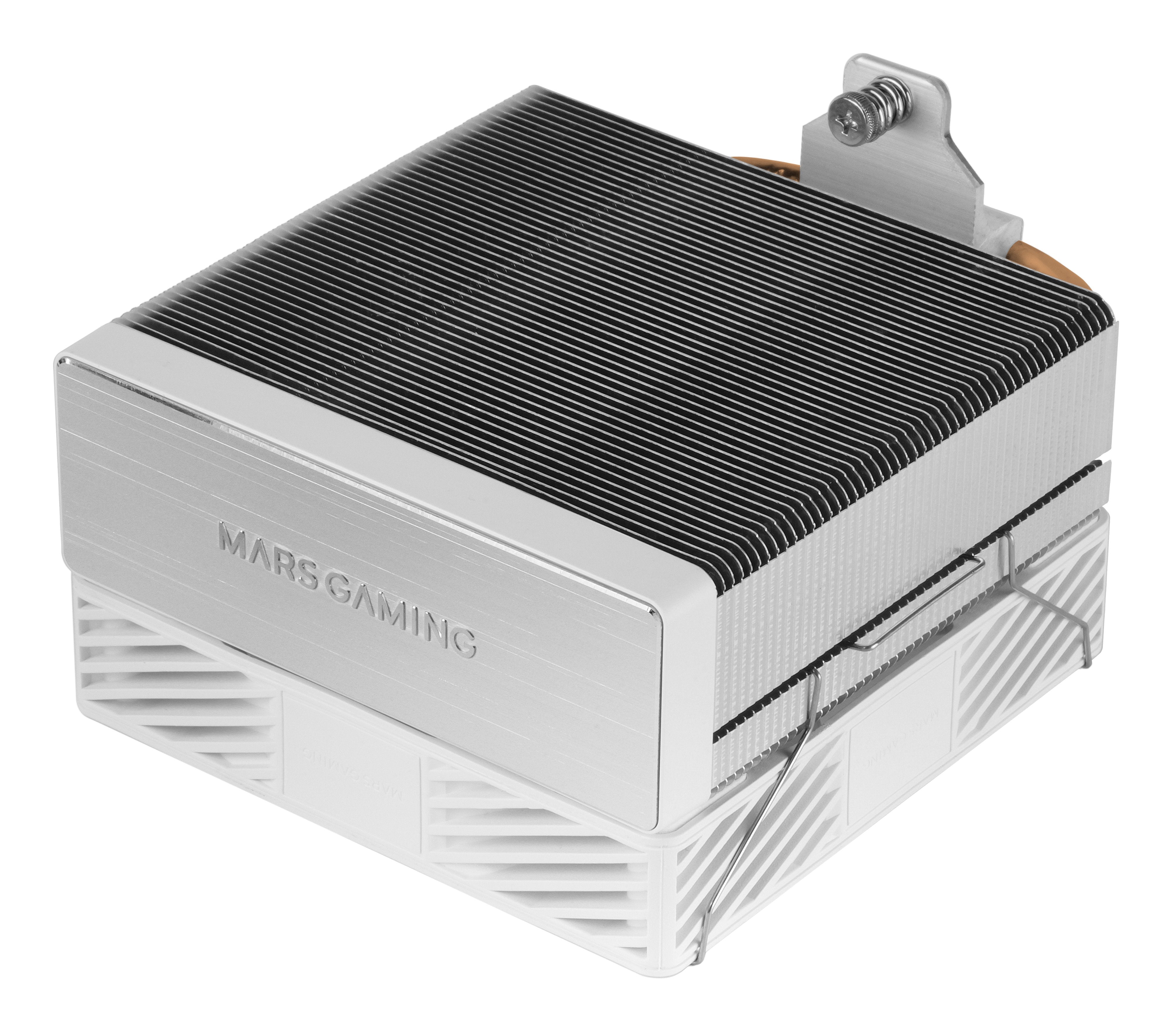 EAN 8435693112037 - Mars Gaming MCPU-X4W Procesador Refrigerador de aire 12 cm Blanco 1 pieza(s) imagen 3