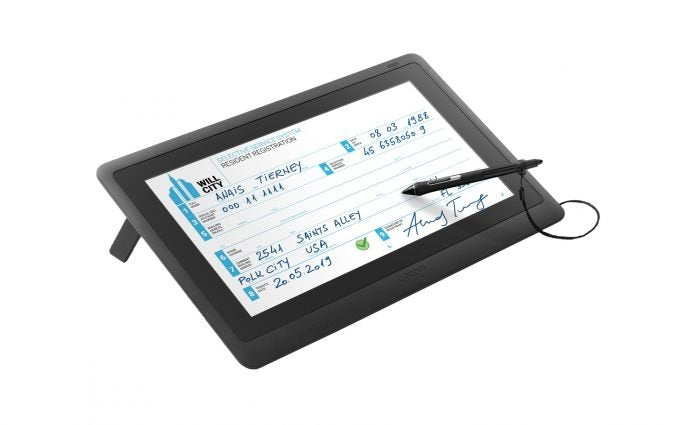 Wacom Dtk-1660e, Tableta Gráfica Negra