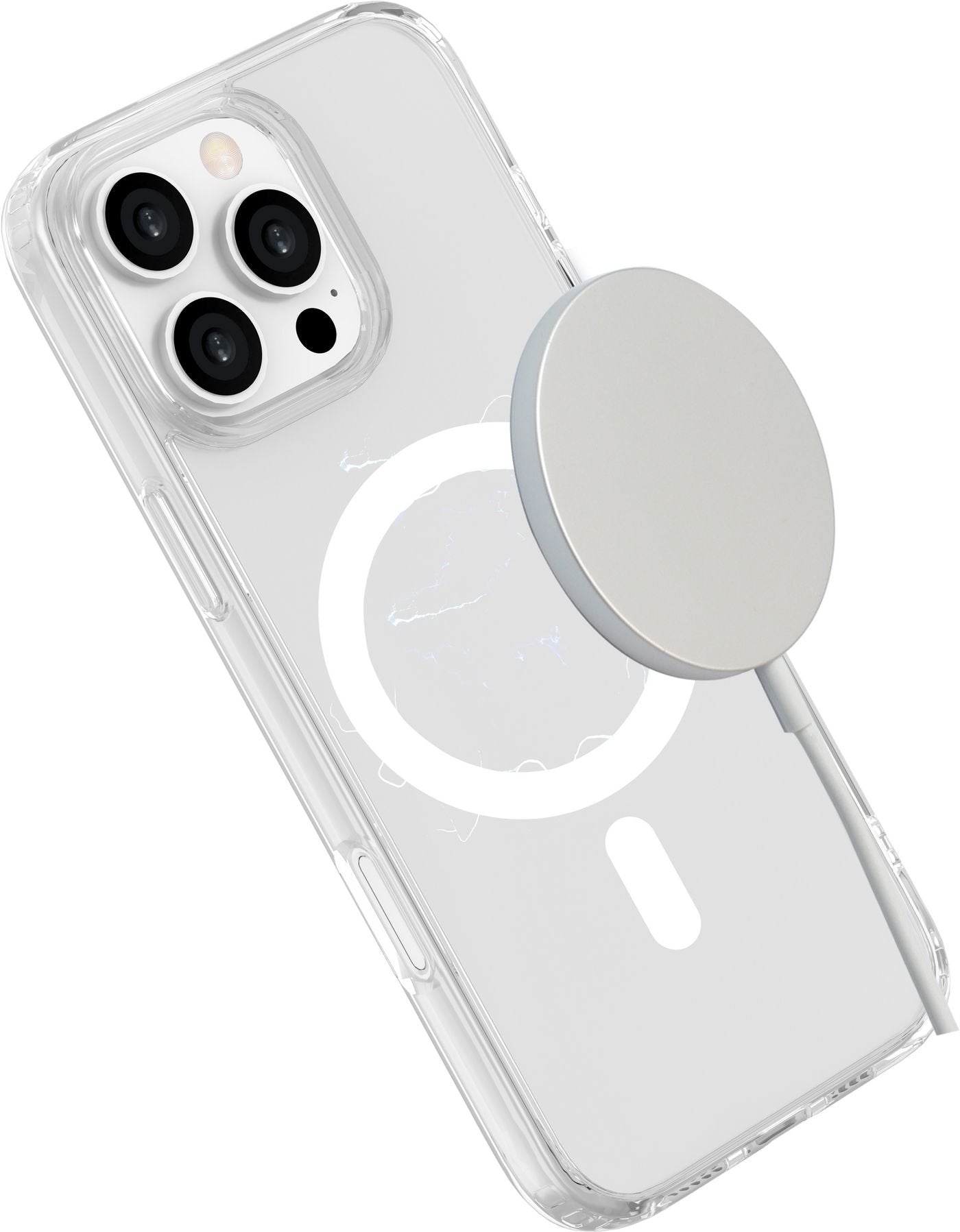 Infinite Oslo Iphone 16 Pro Max Clear Magnetic Cover.