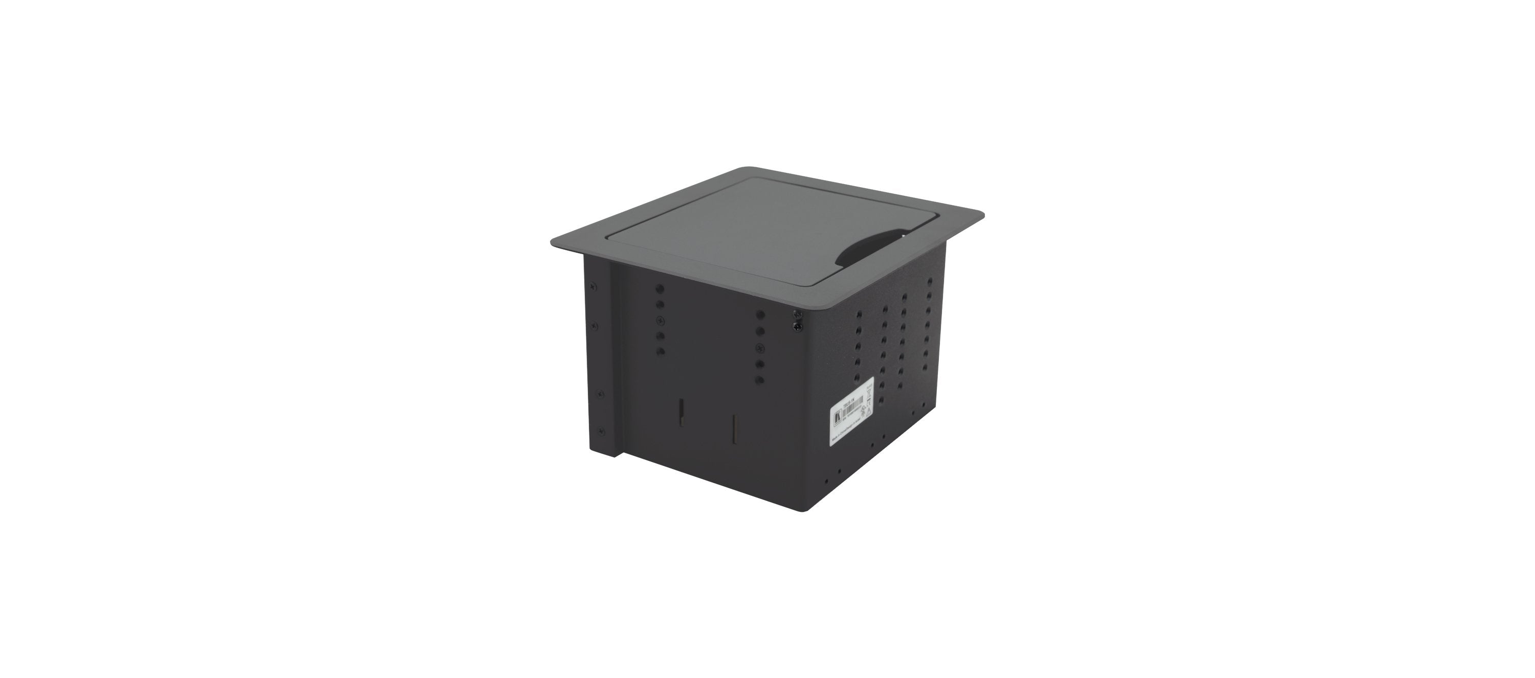 EAN 7291063081201 - Kramer Electronics TBUS-1N(B) Escritorio Caja de cables Negro 1 pieza(s) imagen 1