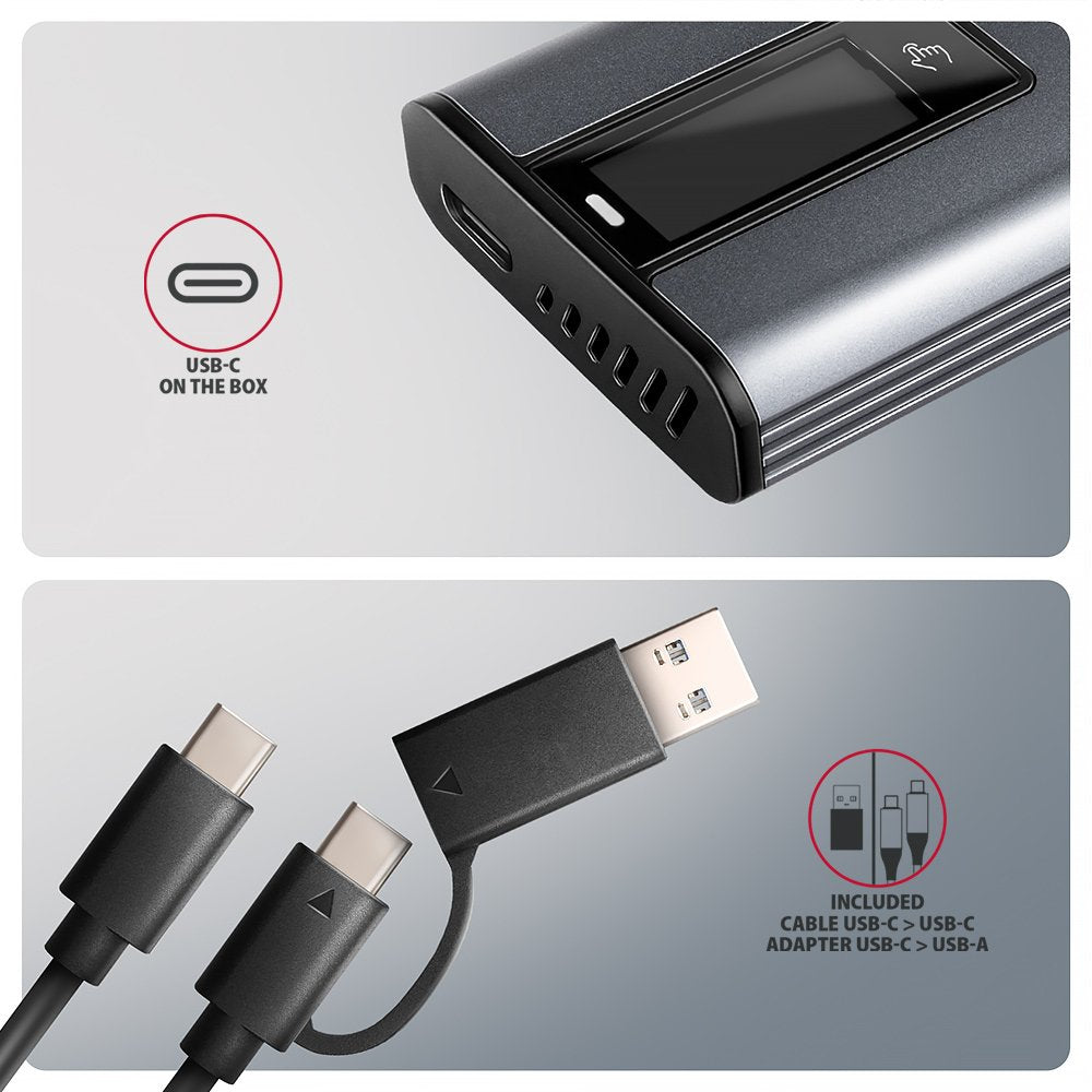 EAN 8595247908872 - Axagon EEM2-SD2 caja para disco duro externo Caja externa para unidad de estado sólido (SSD) Gris M.2 imagen 7