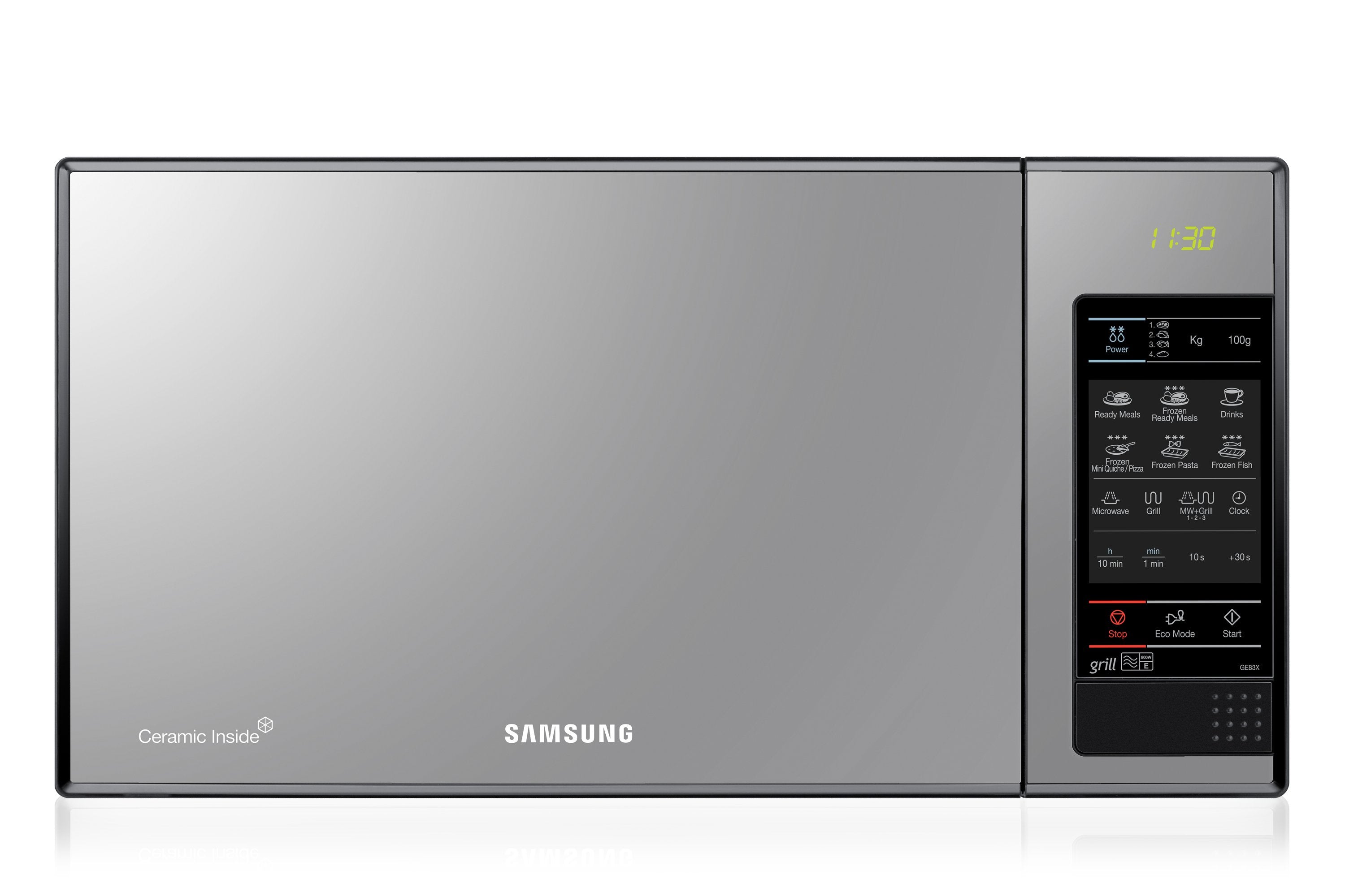 Samsung Ge83x Microondas Encimera Microondas Con Grill 23 L 800 W Plata