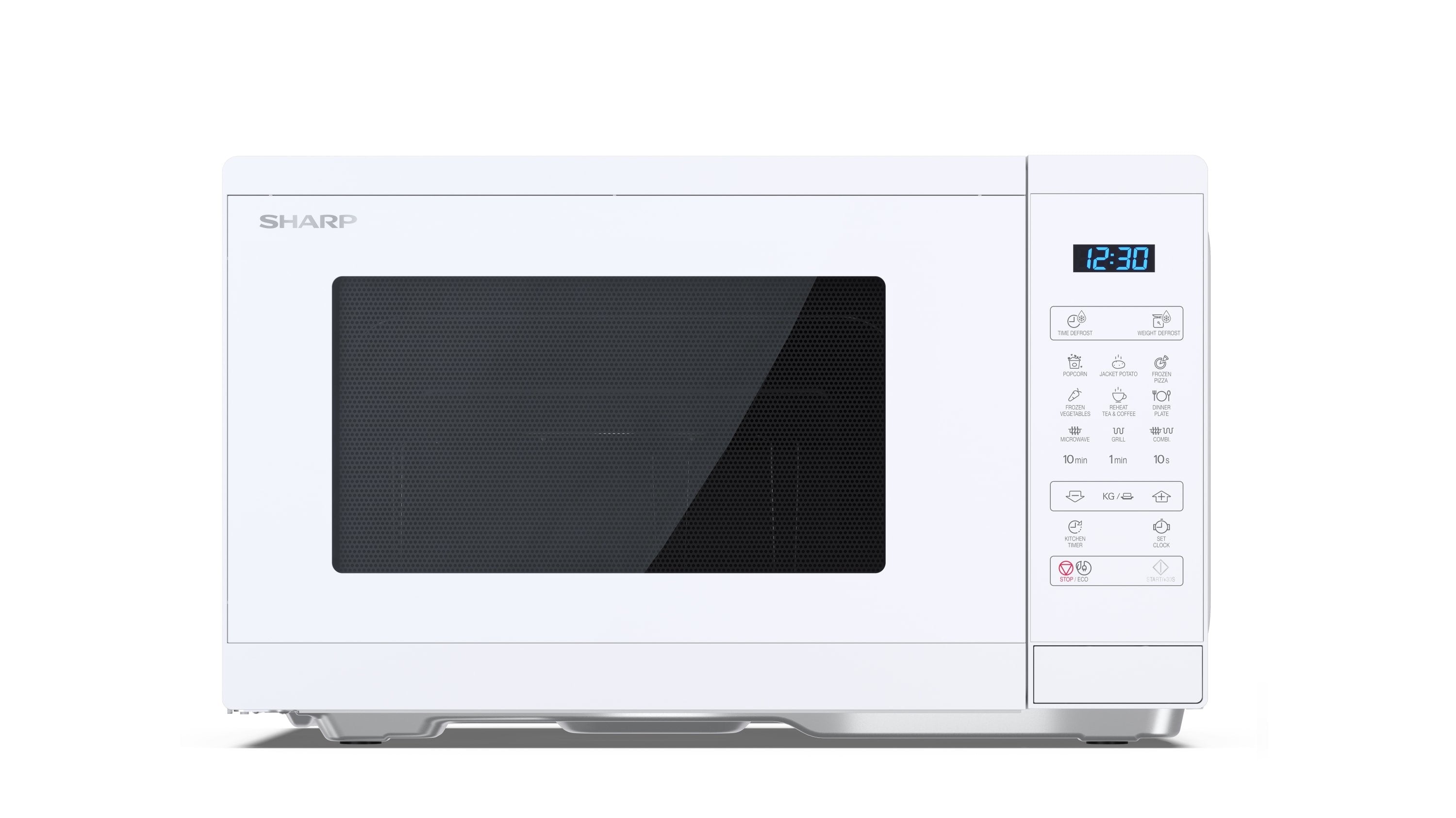 Microondas Sharp Yc-Mg252ae-C Con Grill 25 L 900 W Blanco