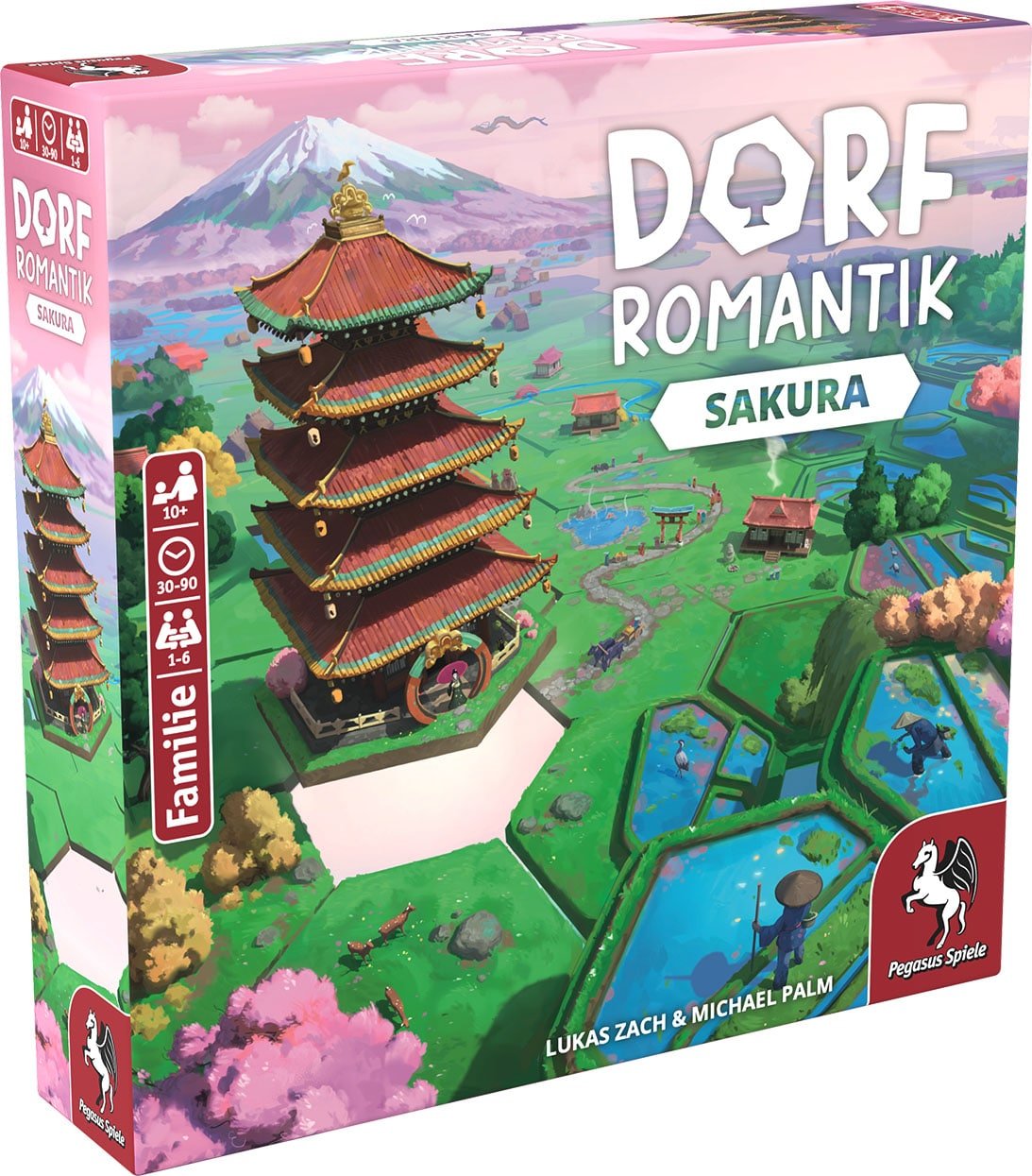 Pegasus Dorfromantik - Sakura, Juego De Mesa 51243g