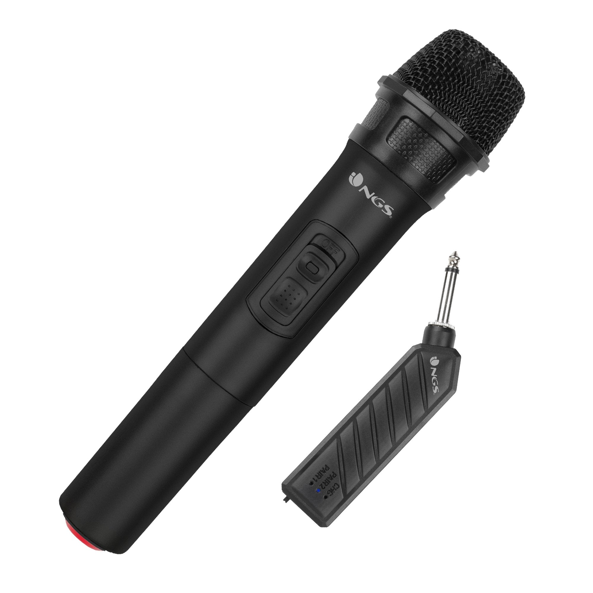 EAN 8435430615876 - NGS SINGER AIR Negro Micrófono para karaoke imagen 1