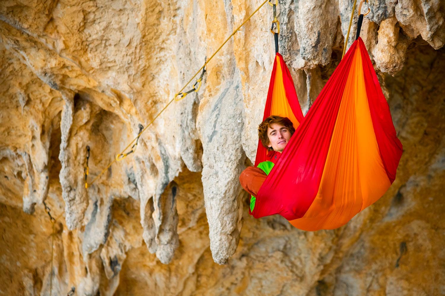 EAN 4030454006309 - AMAZONAS Adventure Hammock Hamaca colgante 1 personas(s) Nylon, Antidesgarros Naranja, Rojo imagen 14