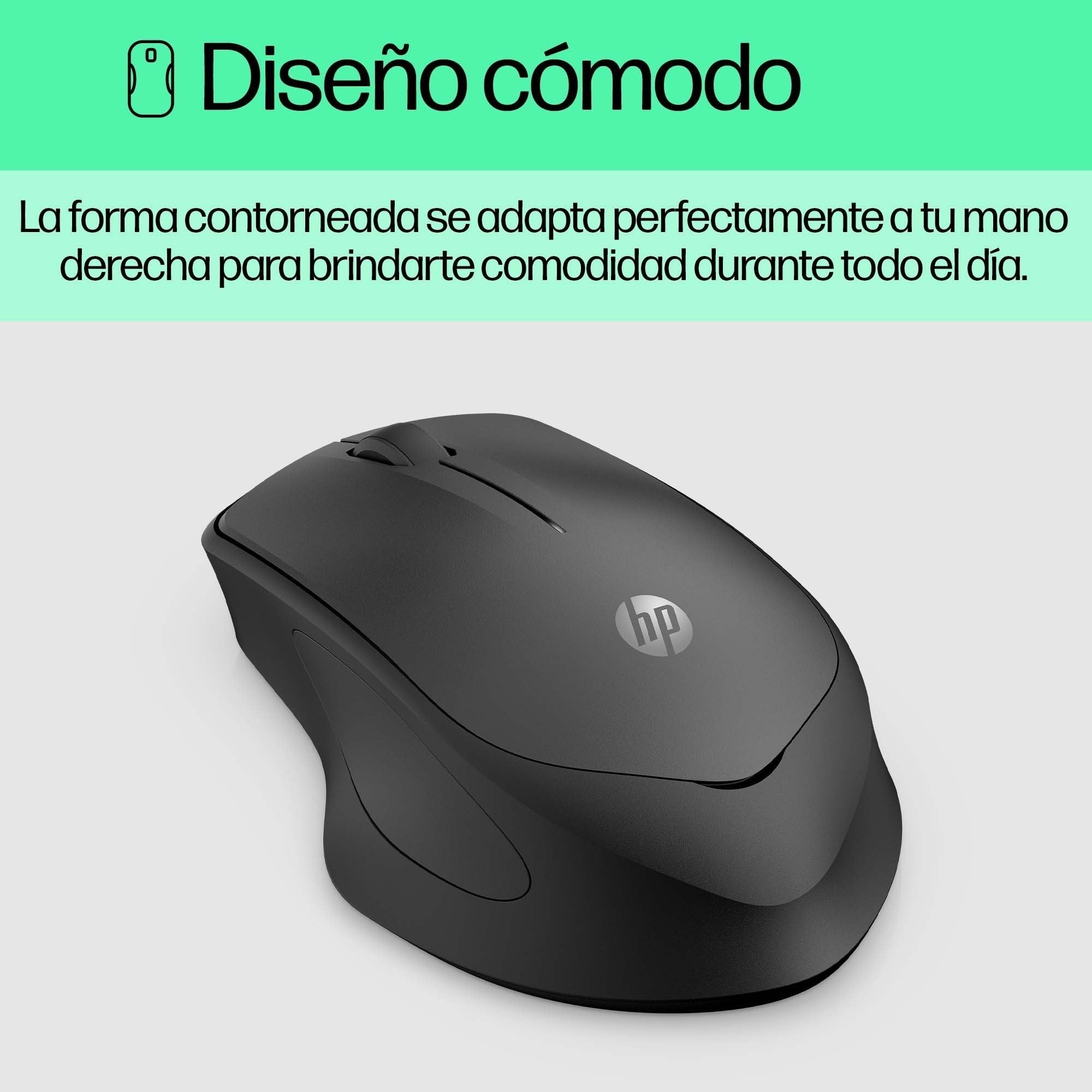 EAN 0195122197476 - HP 280 Silent Wireless Mouse ratón Oficina mano derecha RF inalámbrico Óptico imagen 9