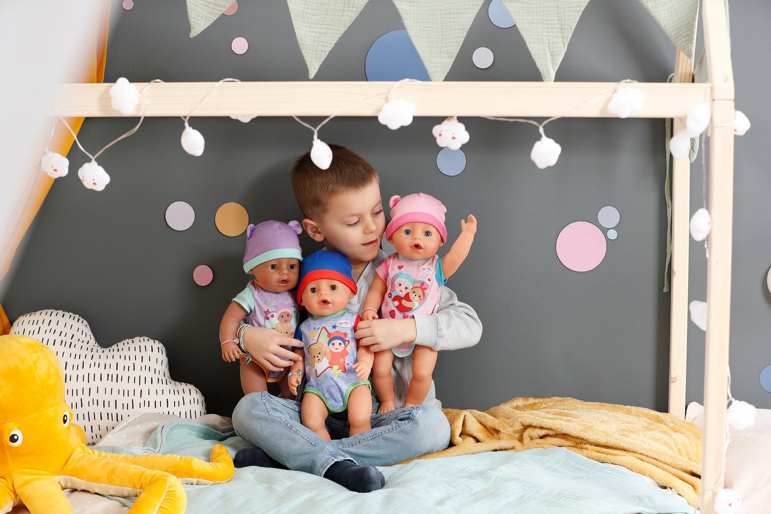 Lalka Baby Born Chlopiec Jonas 43cm