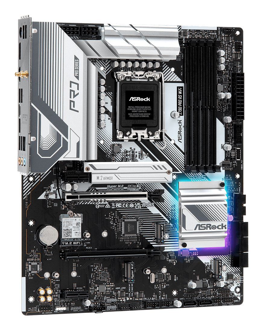 Placa Base Asrock Z790 Pro Rs Wifi Atx Intel Ddr5 S1700 Retail