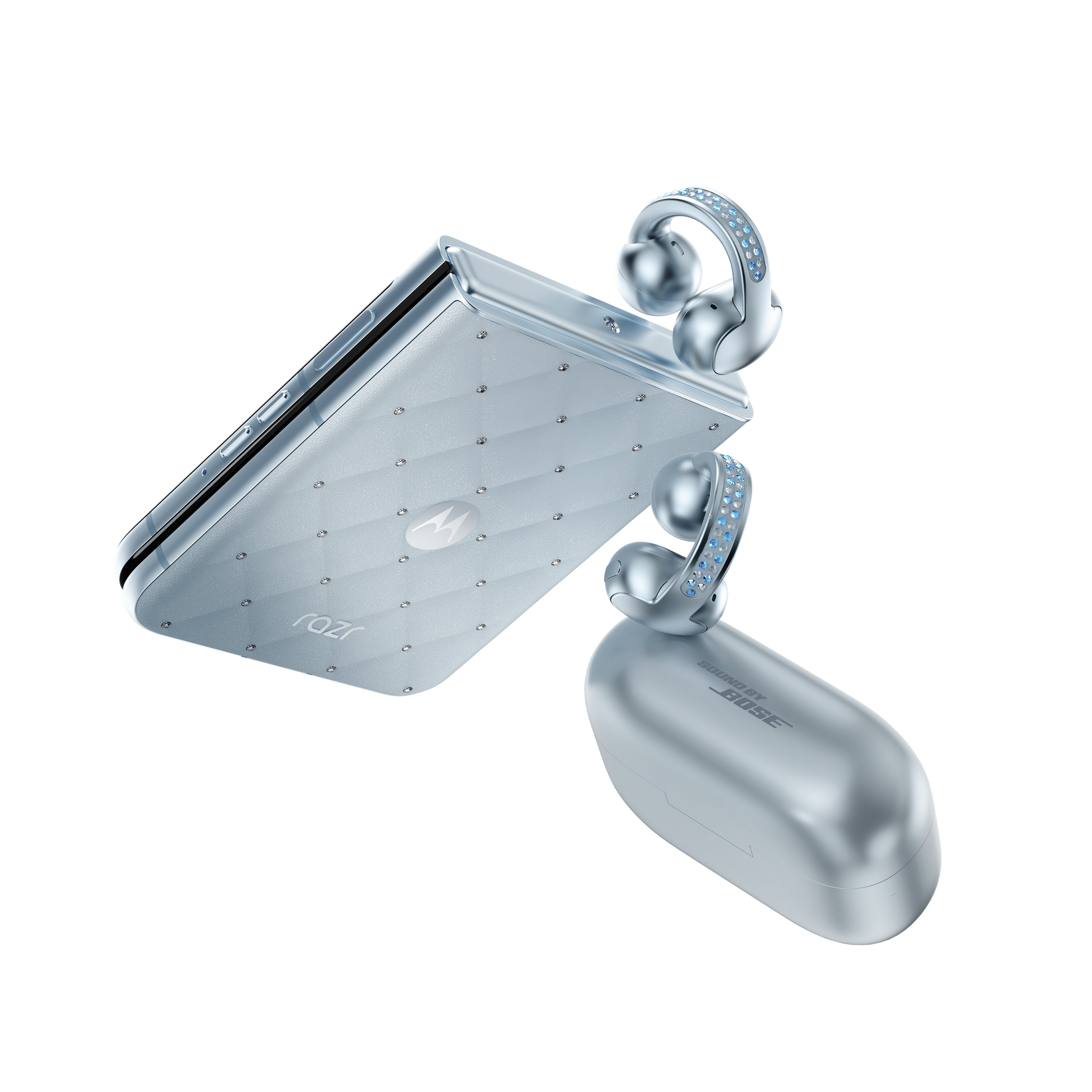 Motorola Razr60 + Buds Loop Bundle Swarovski Edtition