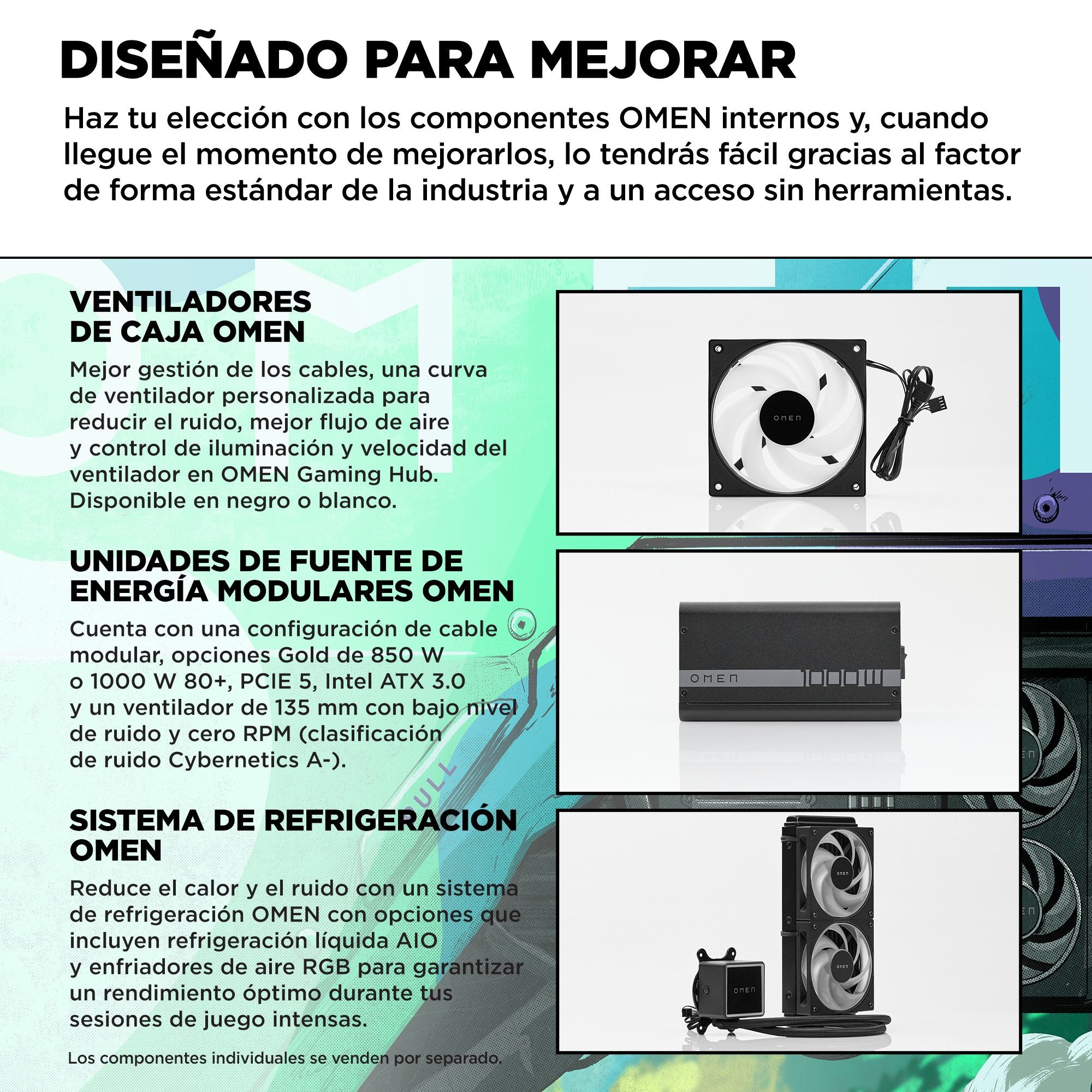 EAN 0199251297083 - HP OMEN 35L Gaming Desktop GT16-0056ns PC Intel® Core™ i7 i7-14700F 16 GB DDR5-SDRAM 1 TB SSD NVIDIA GeFo imagen 8