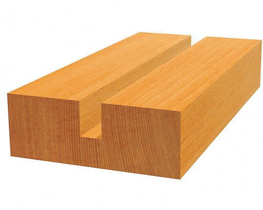 Fresa De Ranuras Bosch Standard Para Madera, Ø 30 Mm, Longitud Útil 40 Mm (Eje Ø 12 Mm, Doble Filo)