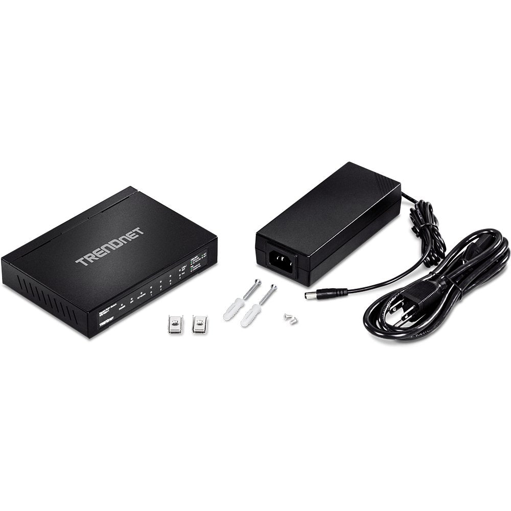 EAN 0710931161670 - Trendnet TPE-TG611 switch Gigabit Ethernet (10/100/1000) Energía sobre Ethernet (PoE) Negro imagen 2