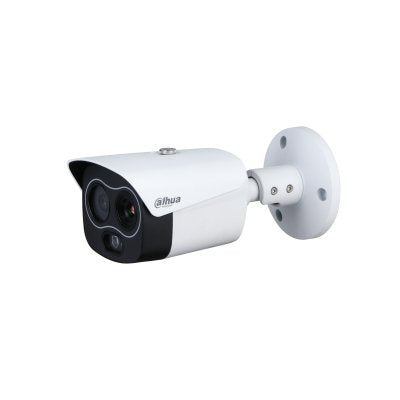Dahua Tpc-Bf1241-B10f12-Dw-S2 Cámara Térmica Ip Dual 256*192 10mm + 4m 12mm Ip67 12v Poe