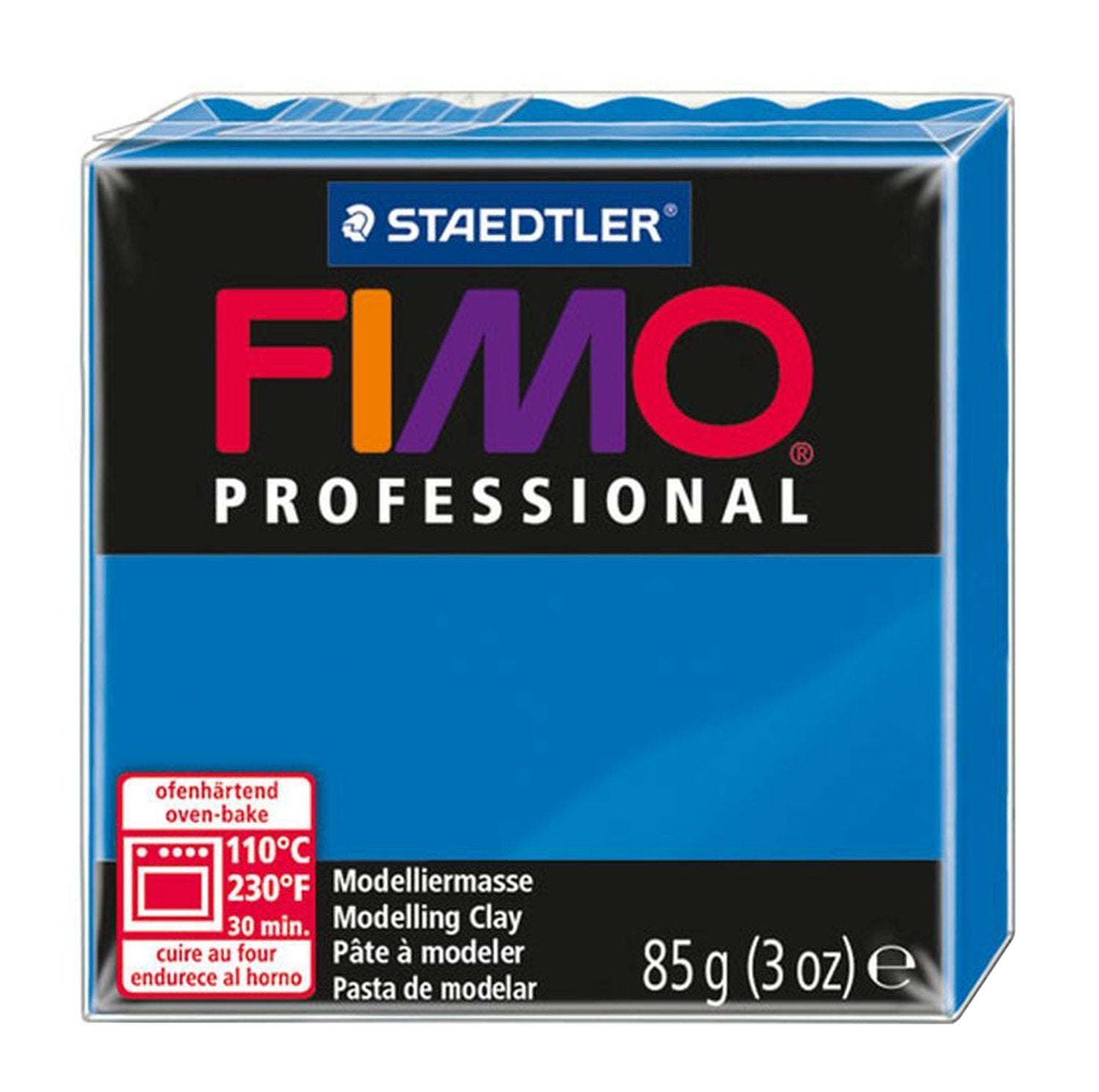Pasta De Modelar De Secado Al Horno Staedtler Fimo Professional/ 85g/ Azul Sólido