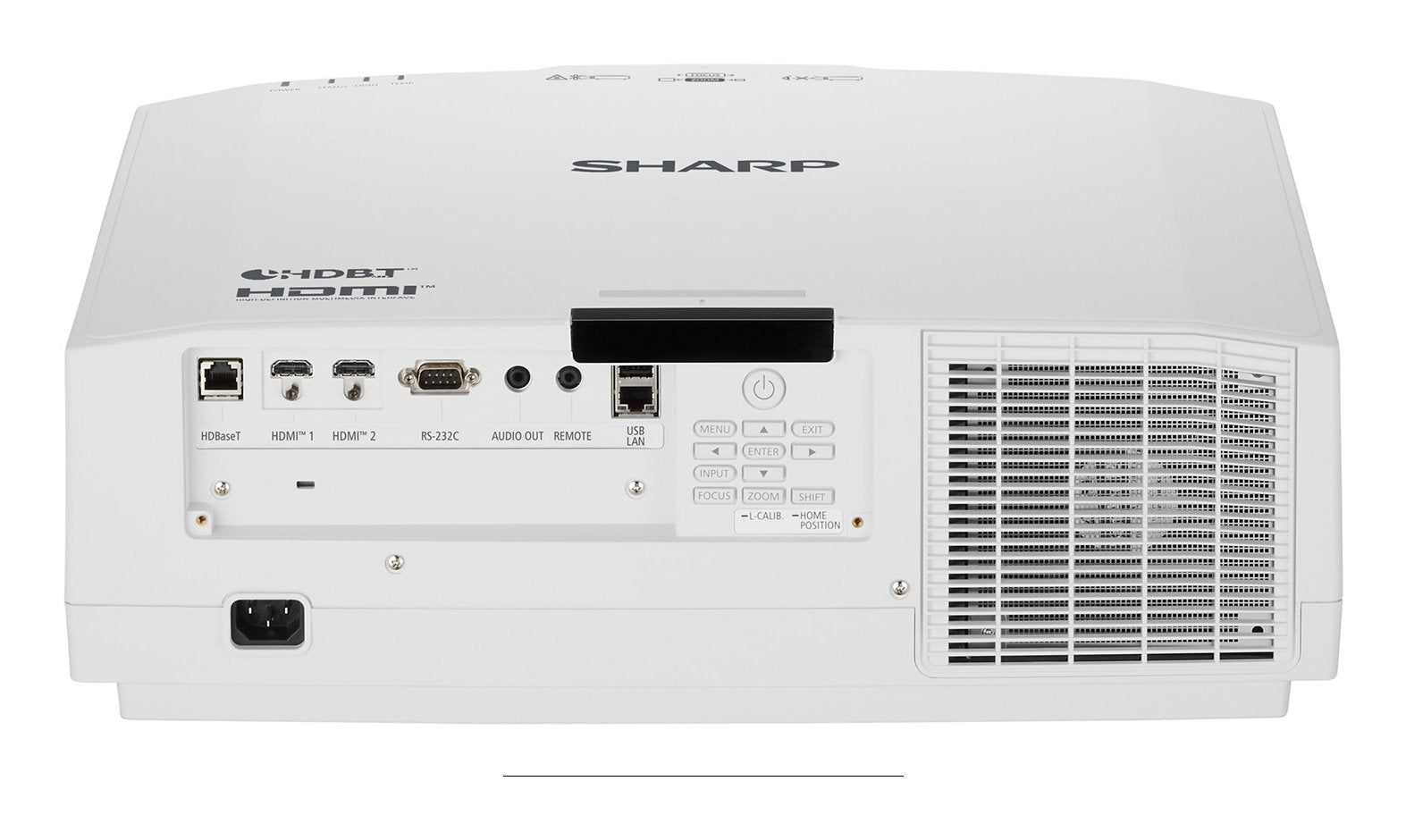 Sharp Xp-V731u-W Proyector 3lcd 7300 Lúmenes Wuxga (1920 X 1200) 16:10 4k Sin Objetivo Lan Blanco Con Nec Instacare Next Business Day Exchange