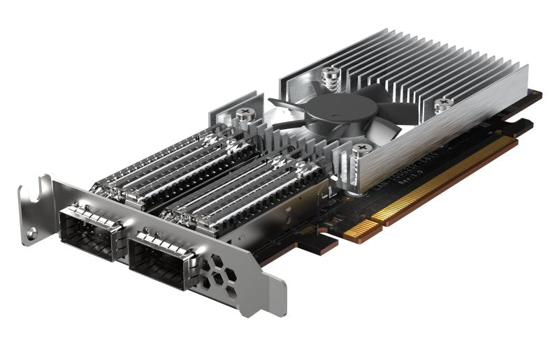 Qnap Qxg-100g2sf-E810 Adaptador Y Tarjeta De Red Interno Fibra 100000 Mbit/S