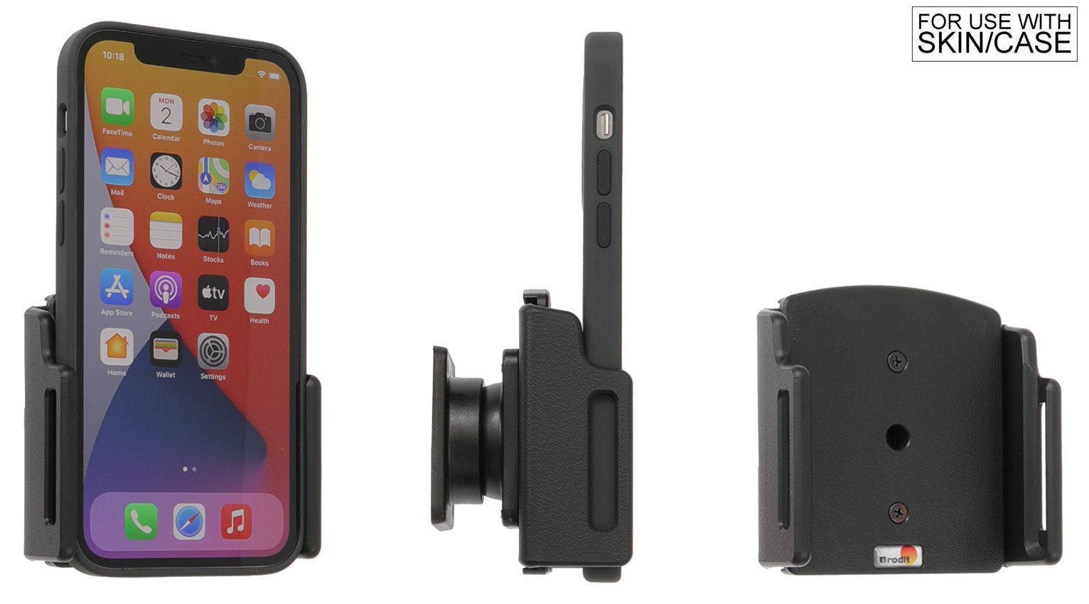 EAN 7320287113686 - Brodit 711368 soporte Soporte pasivo Teléfono móvil/smartphone Negro imagen 3