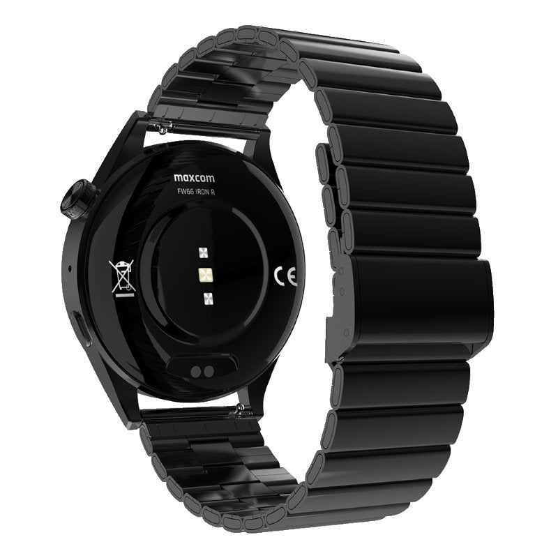 EAN 5908235978000 - MaxCom FW66 Iron R 3,63 cm (1.43") AMOLED 51 mm Híbrido 466 x 466 Pixeles Negro imagen 2