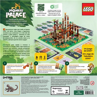 EAN 5704339005709 - Asmodee Monkey Palace 60 min Juego De Cartas Lógico imagen 3