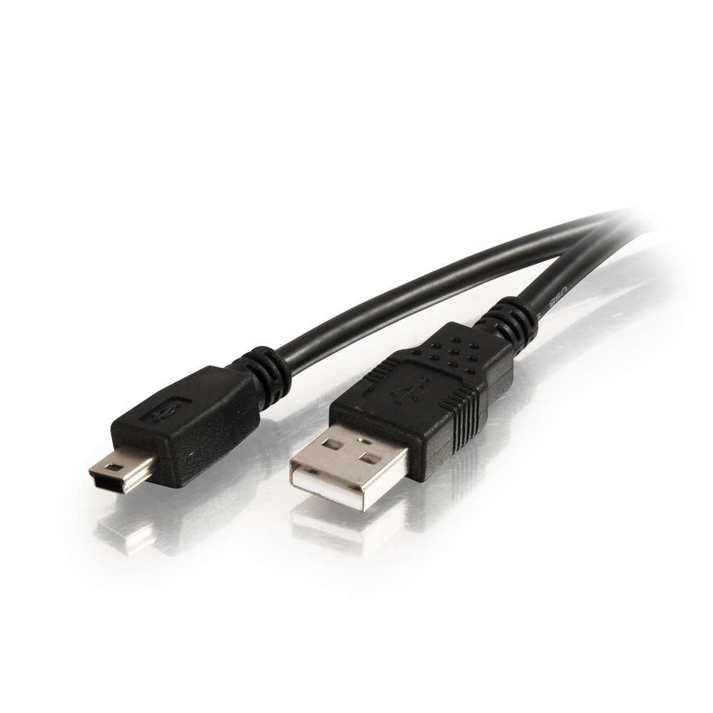 EAN 0757120815808 - C2G CG81580 cable USB USB A Mini-USB B Negro imagen 2