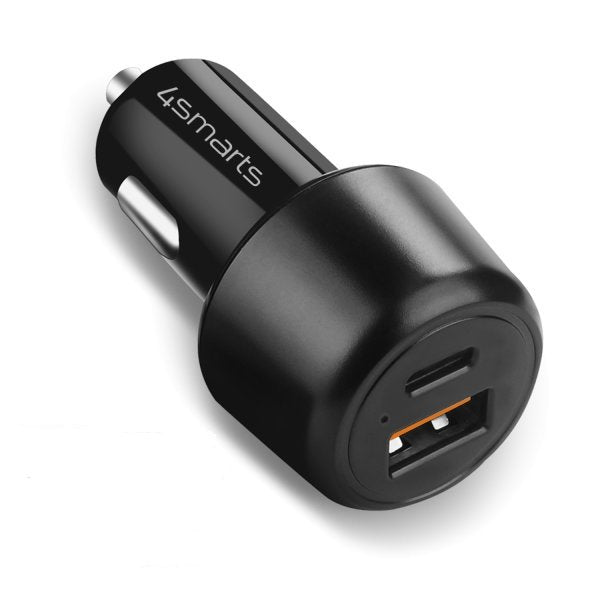 EAN 4252011900008 - 4smarts VoltRoad Ultimate Portátil, Smartphone, Tableta Negro Encendedor de cigarrillos Carga rápida Auto imagen 4