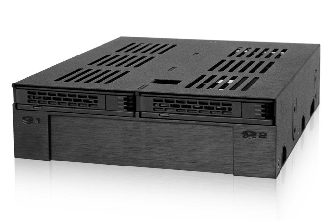 EAN 4711132869576 - Icy Dock MB322SP-B panel bahía disco duro Negro imagen 2