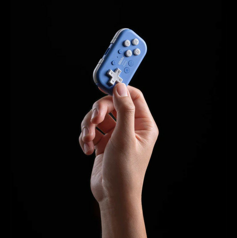 8bitdo Micro Bluetooth Gamepad Azul, Para Nintendo Switch, Android, Raspberry Pi Ret00384