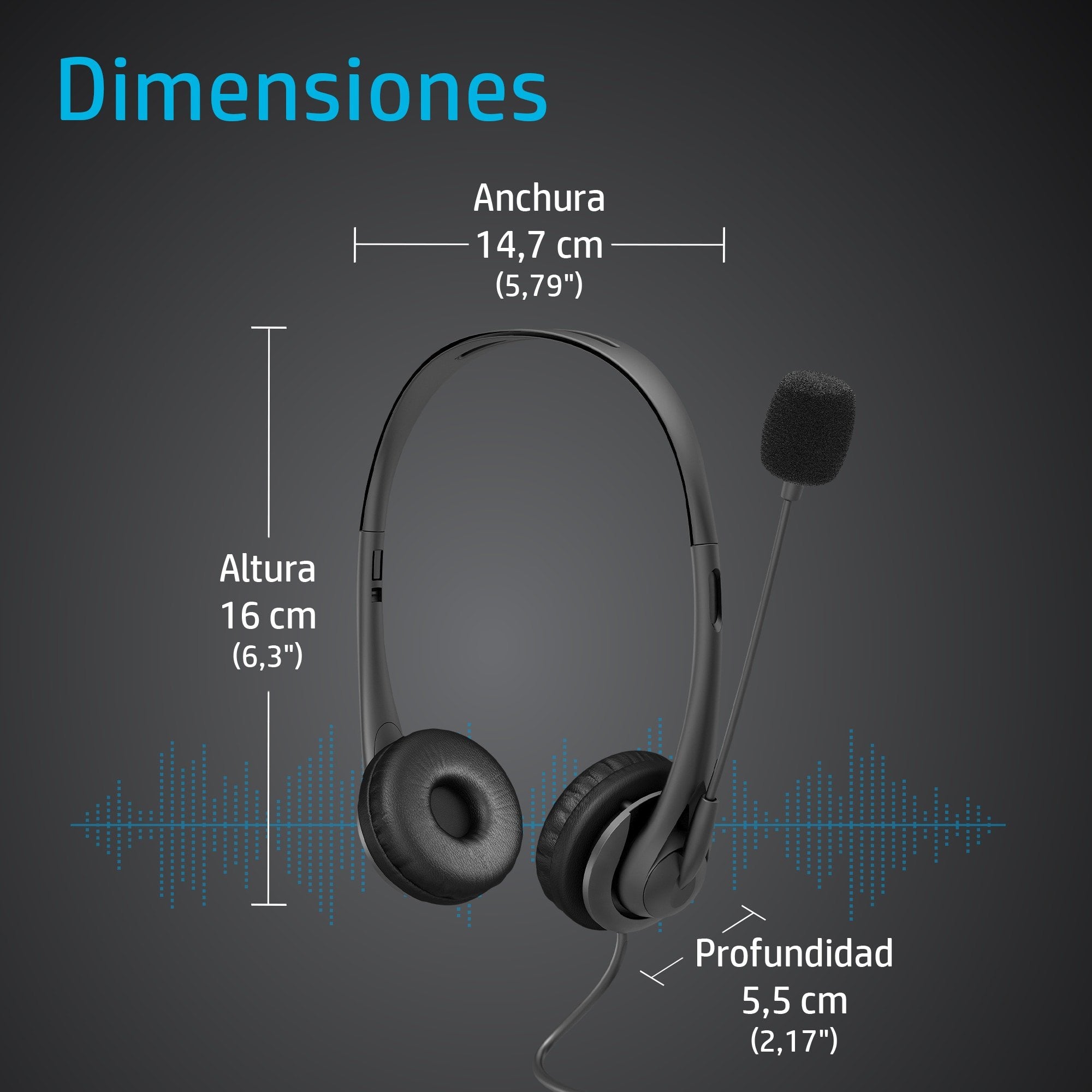 EAN 0195908812494 - HP Stereo 3.5mm Headset G2 Alámbrico Diadema Oficina/Centro de llamadas Negro imagen 5