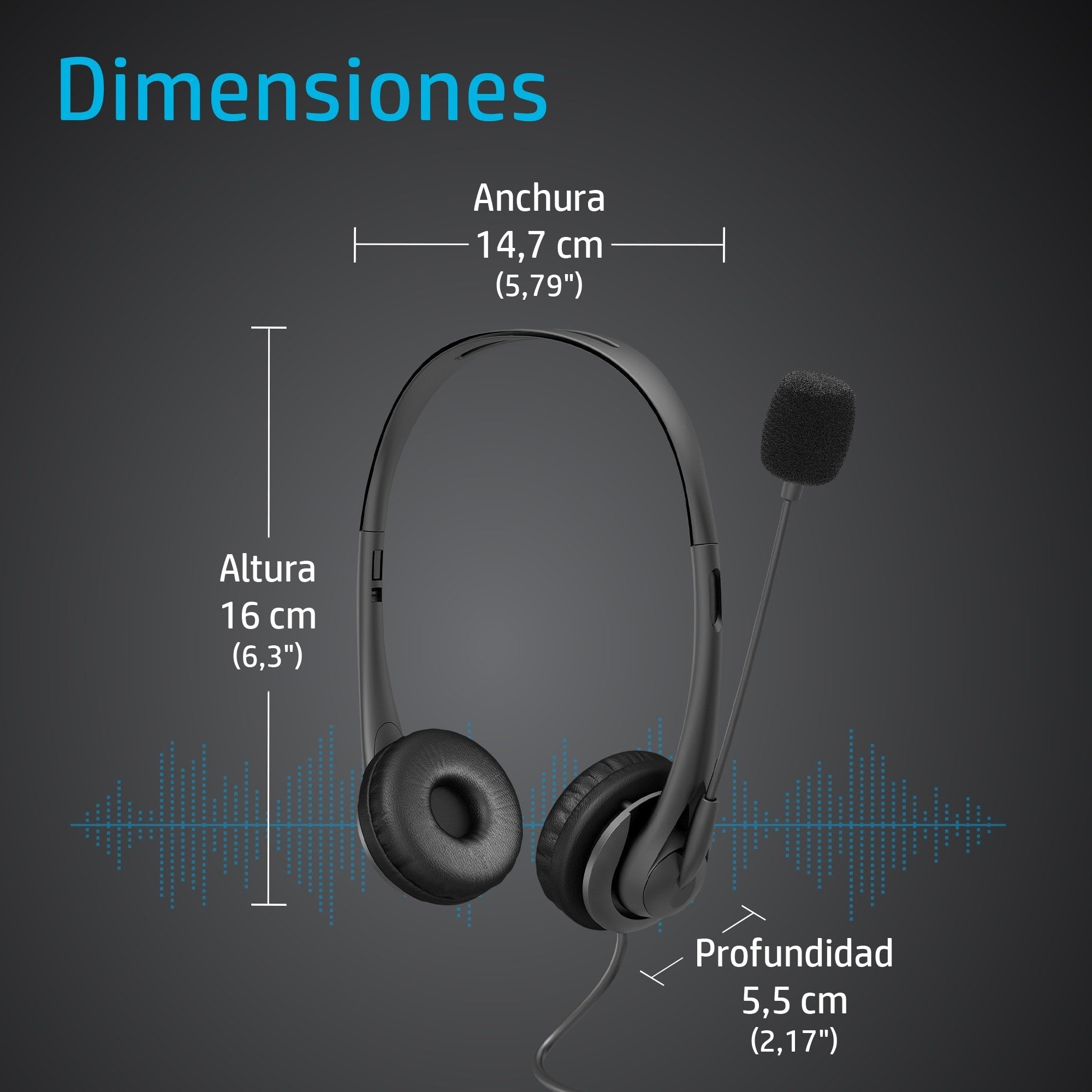 Hp Auriculares G2 Diadema Binaural C/ Micrófono Jack 3.5 Mm Negro