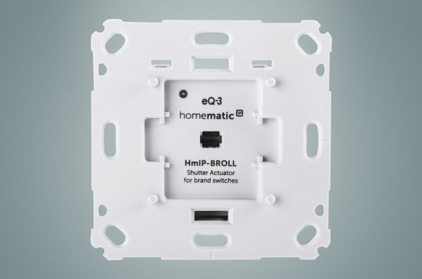 Homematic Ip Actuador De Persiana Enrollable Smart Home Para Interruptores De Marca (Hmip-Broll) 151322a0