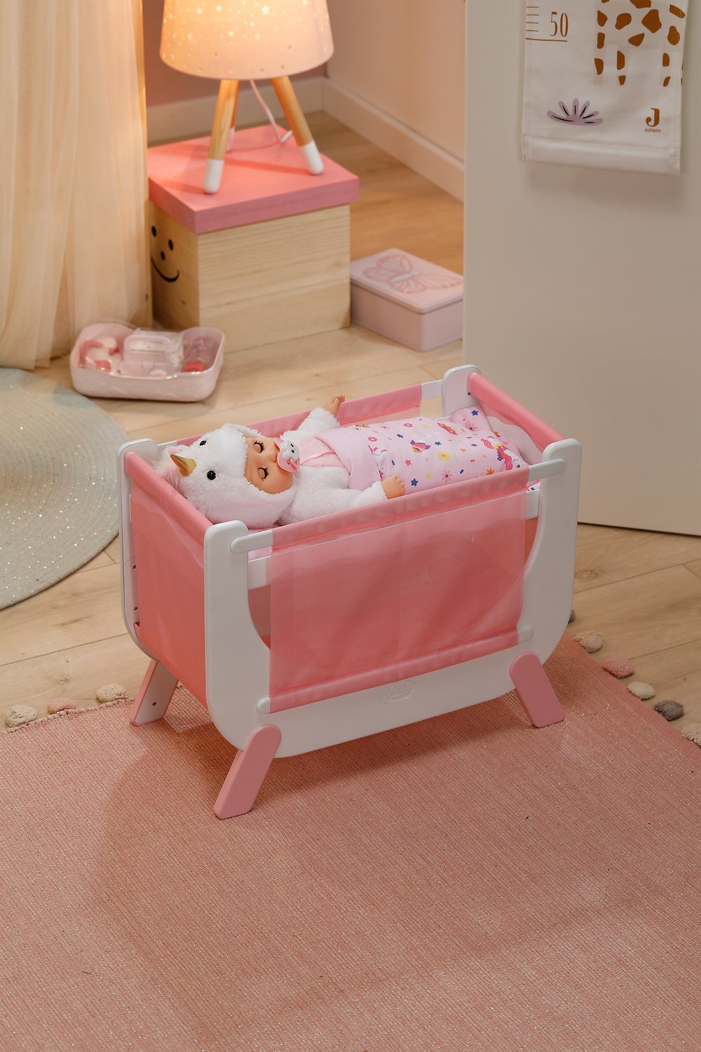 Zapf Creation Baby Born Beistellbett Unicornio 840993