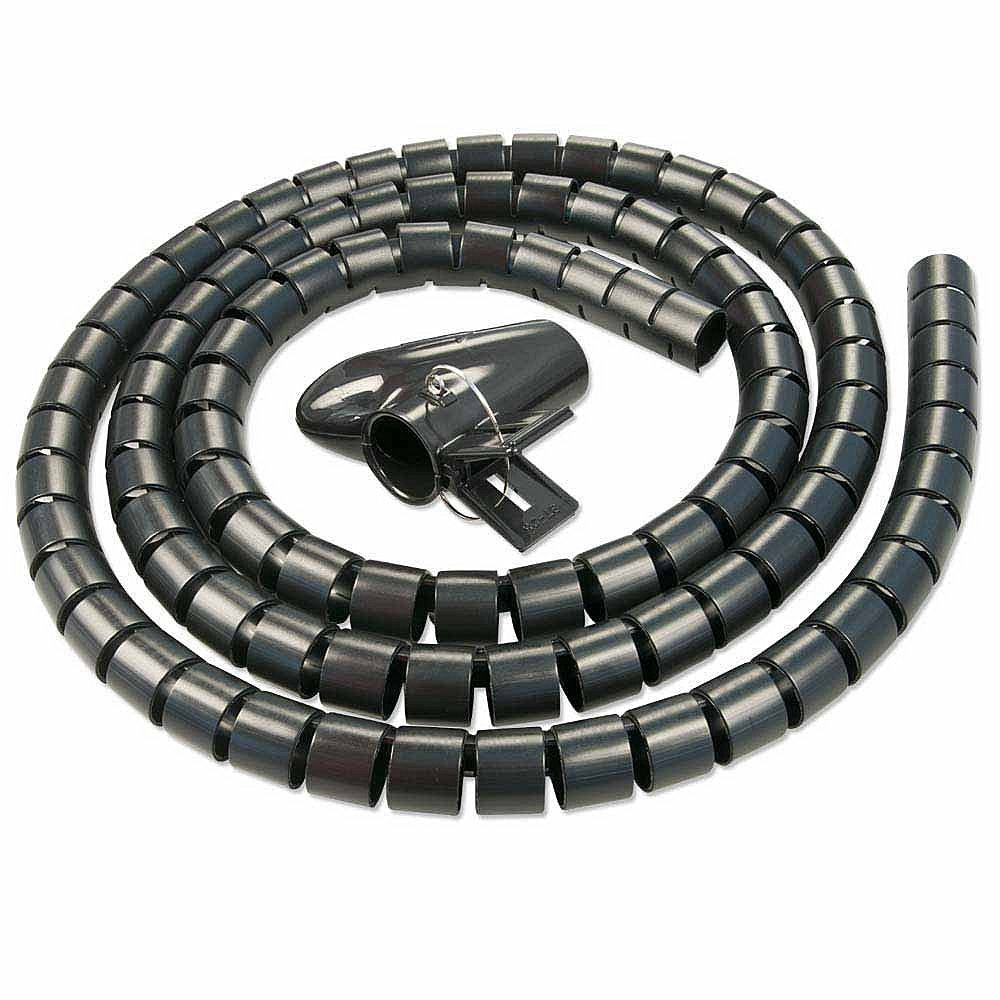 Lindy Cable Espiral Flexible De 25 Mm De Diámetro Negro