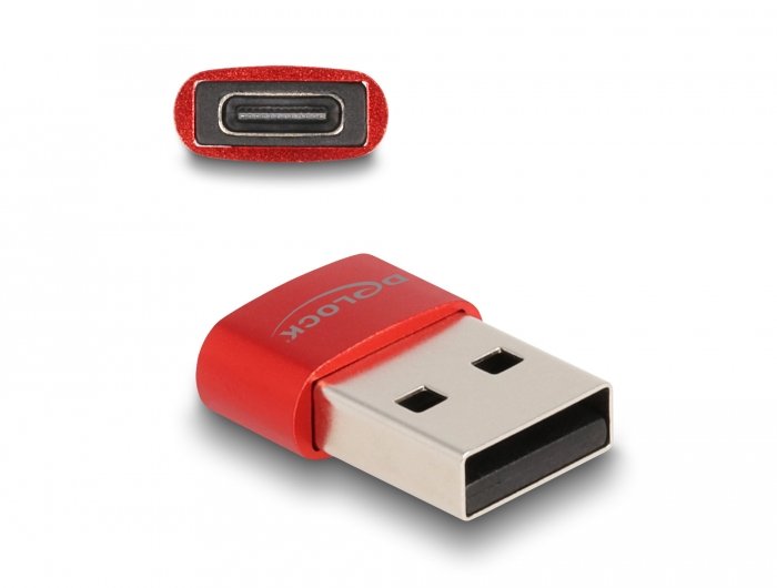 EAN 4043619600502 - DeLOCK 60050 cambiador de género para cable USB C USB A imagen 1