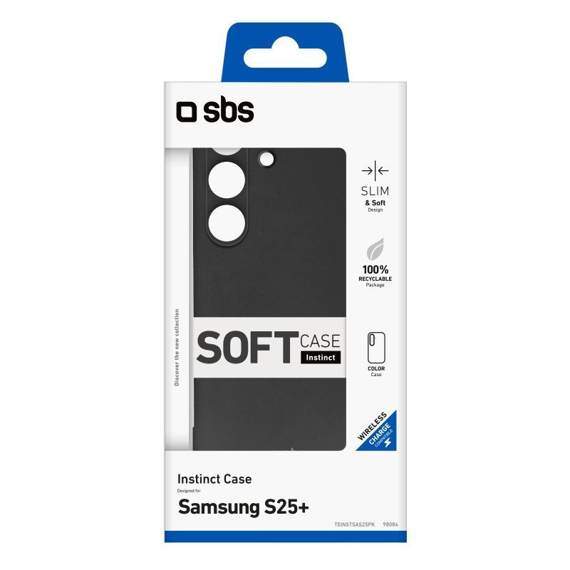 Sbs Instinct Cover Galaxy S25+ Schwarz