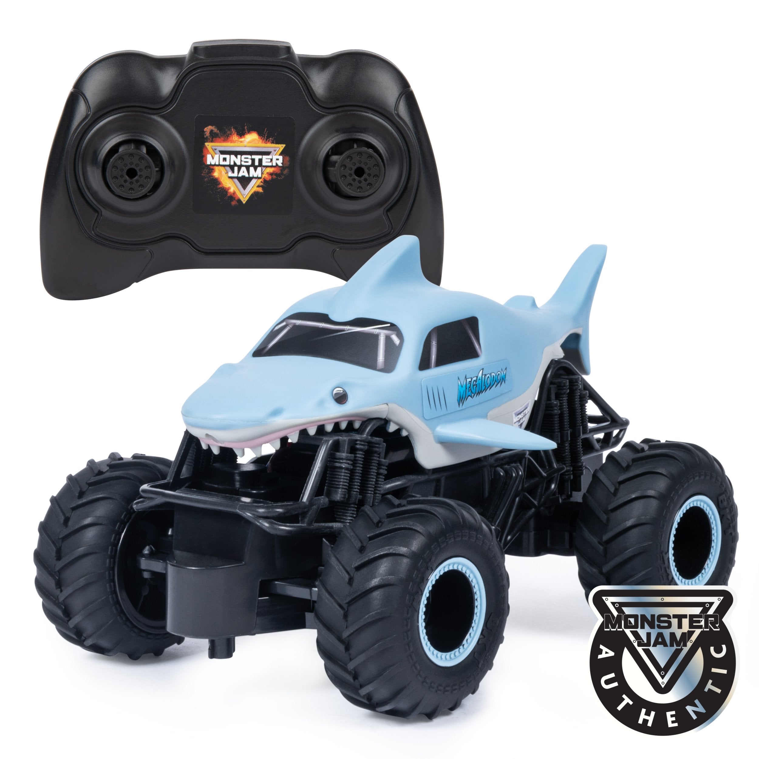 Monster Jam 1:24 Rc - Megladon Monster Truck Motor Eléctrico