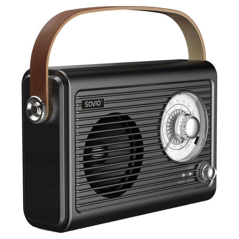 EAN 5901986049647 - Savio RS-01 radio Portátil Analógica Negro imagen 5