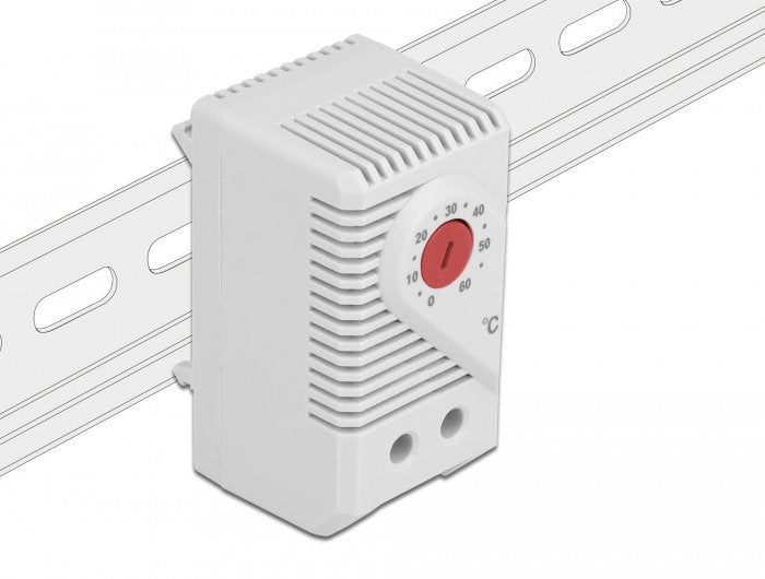 Thermostat Mit Schliesser-Kontakt Für Hutschiene