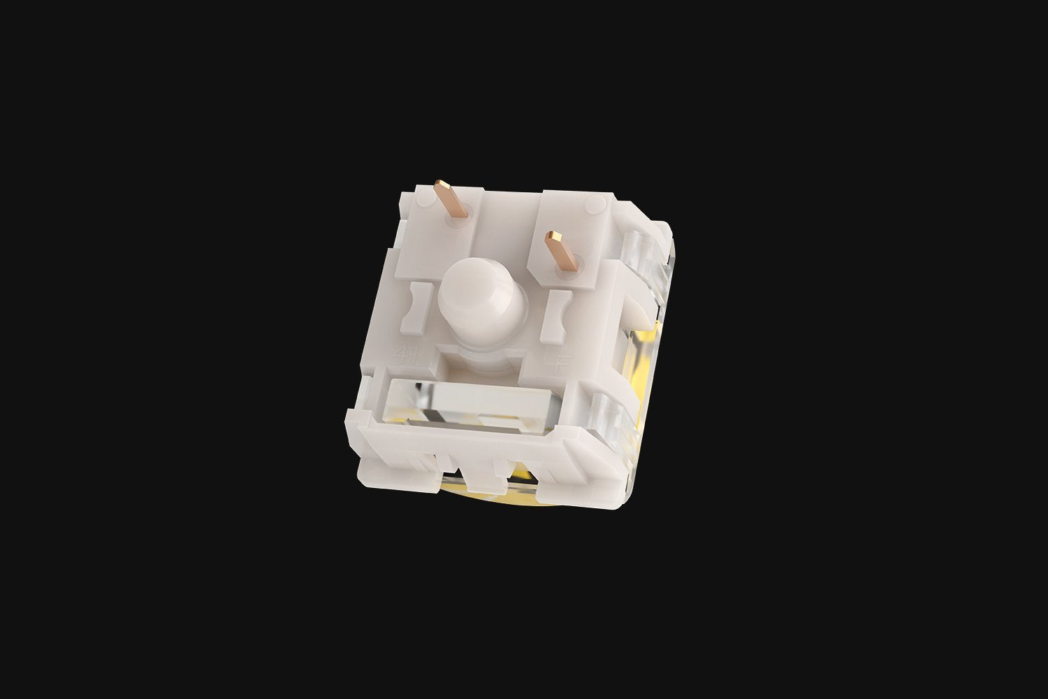 Juego De Interruptores Amarillos Razer, Interruptores De Teclas Amarillos/Transparentes, 36 Piezas Rc21-02040100-R3m1