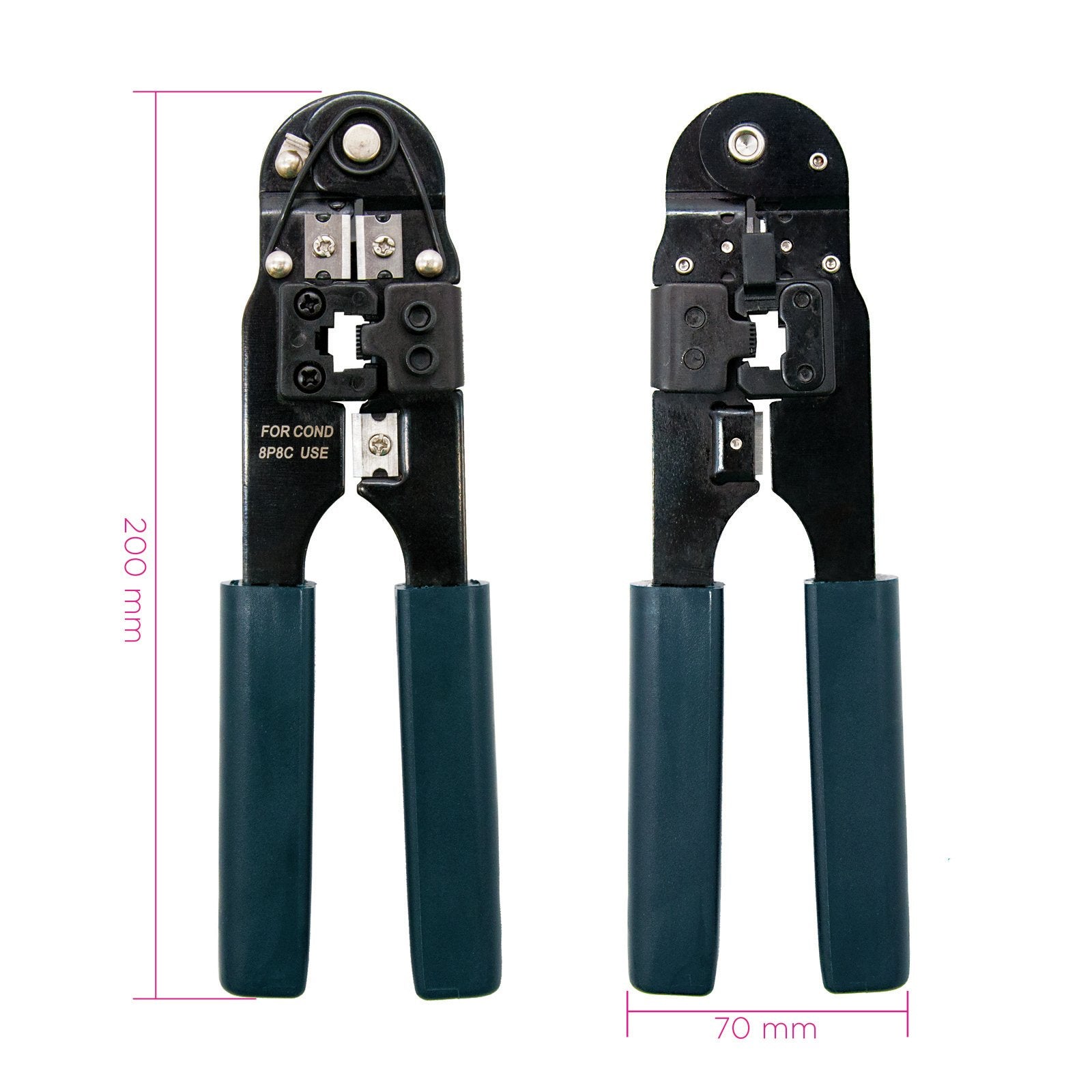 EAN 8433281001244 - Nanocable 10.31.0101 crimpadora Herramienta para prensar Negro imagen 3
