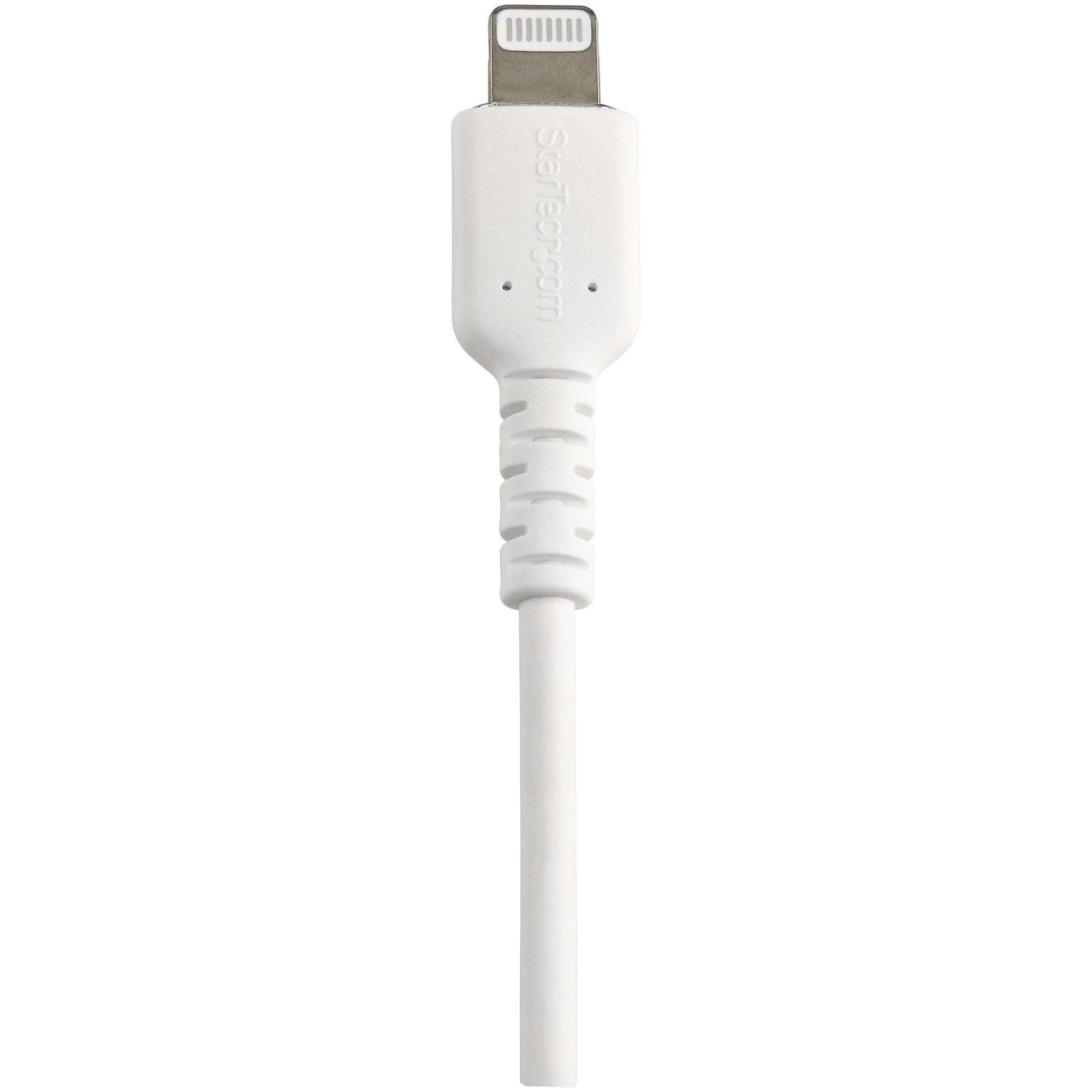 Startech.Com Cable Resistente Usb-A A Lightning De 15 Cm Blanco - Cable De Sincronización Y Carga Usb Tipo A A Lightning Con Fibra De Aramida Resistente - Certificado Mfi De Apple - Para Ipad/Iphone 12