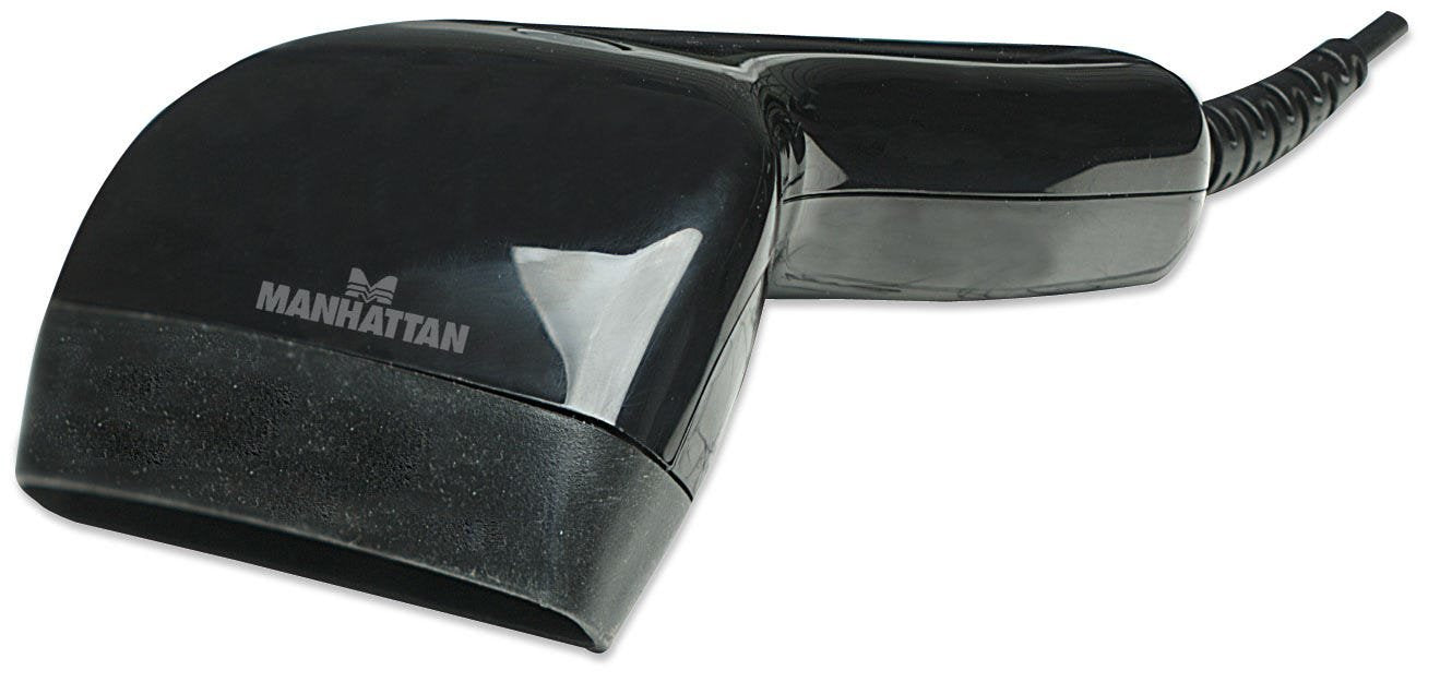 Manhattan Lector Códigos De Barras Ccd Usb 80mm Negro