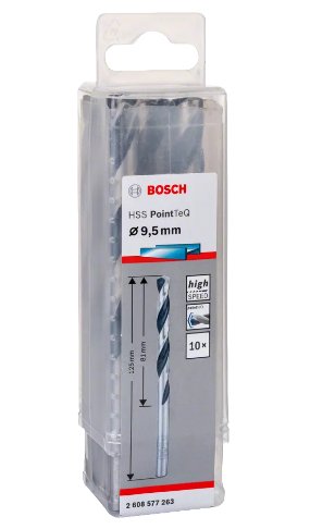 EAN 3165140907729 - Bosch 2 608 577 263 broca Broca helicoidal 10 pieza(s) imagen 2
