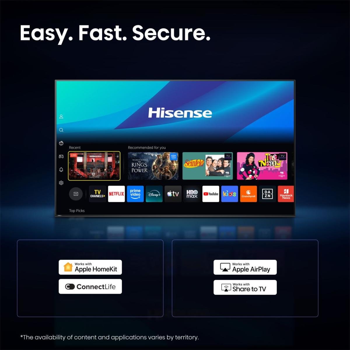 EAN 6942351429472 - Hisense 32A59S 81,3 cm (32") Full HD Smart TV Wifi Negro imagen 9